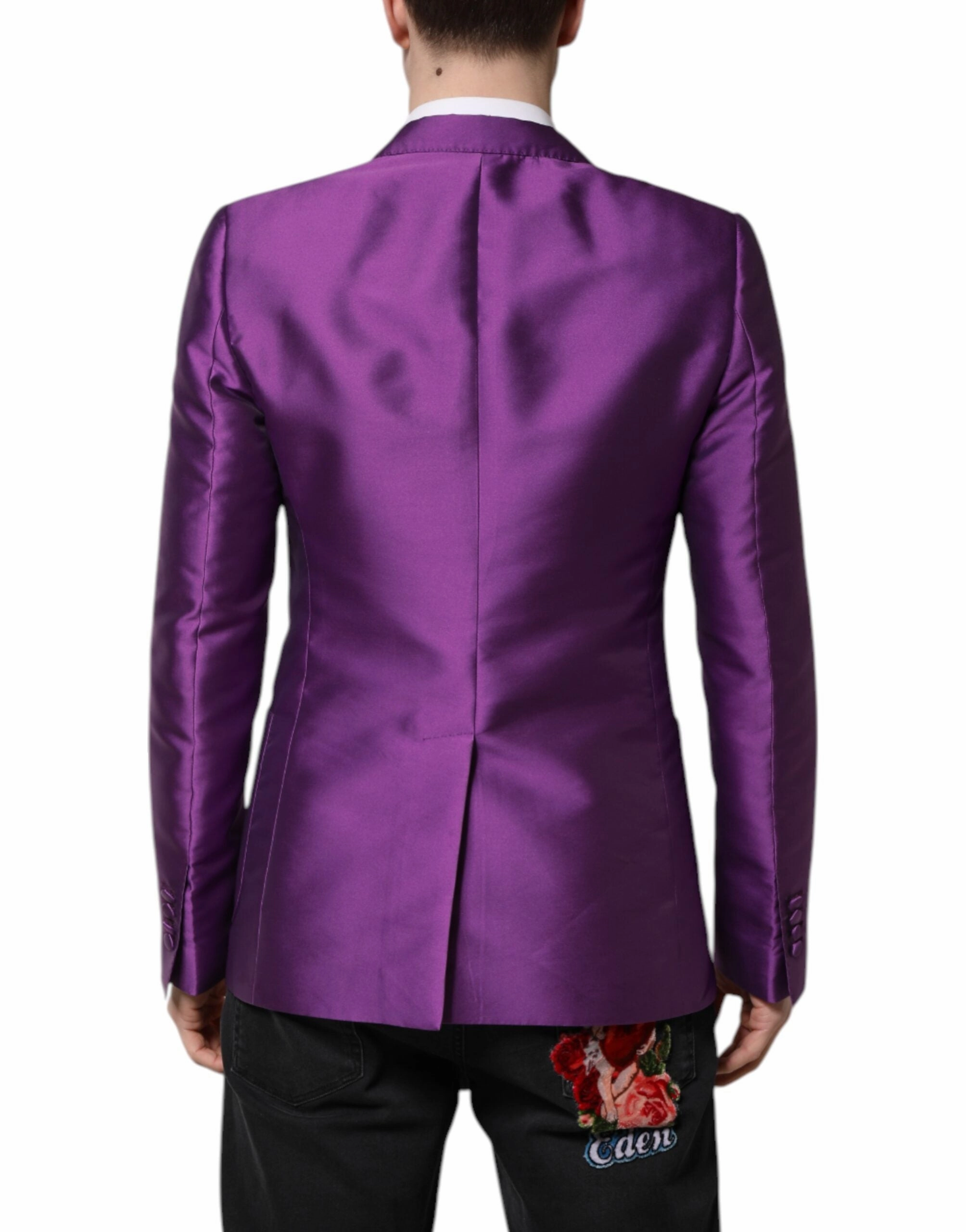 Dolce & Gabbana Double Breasted Men Suit Coat Men's Blazer