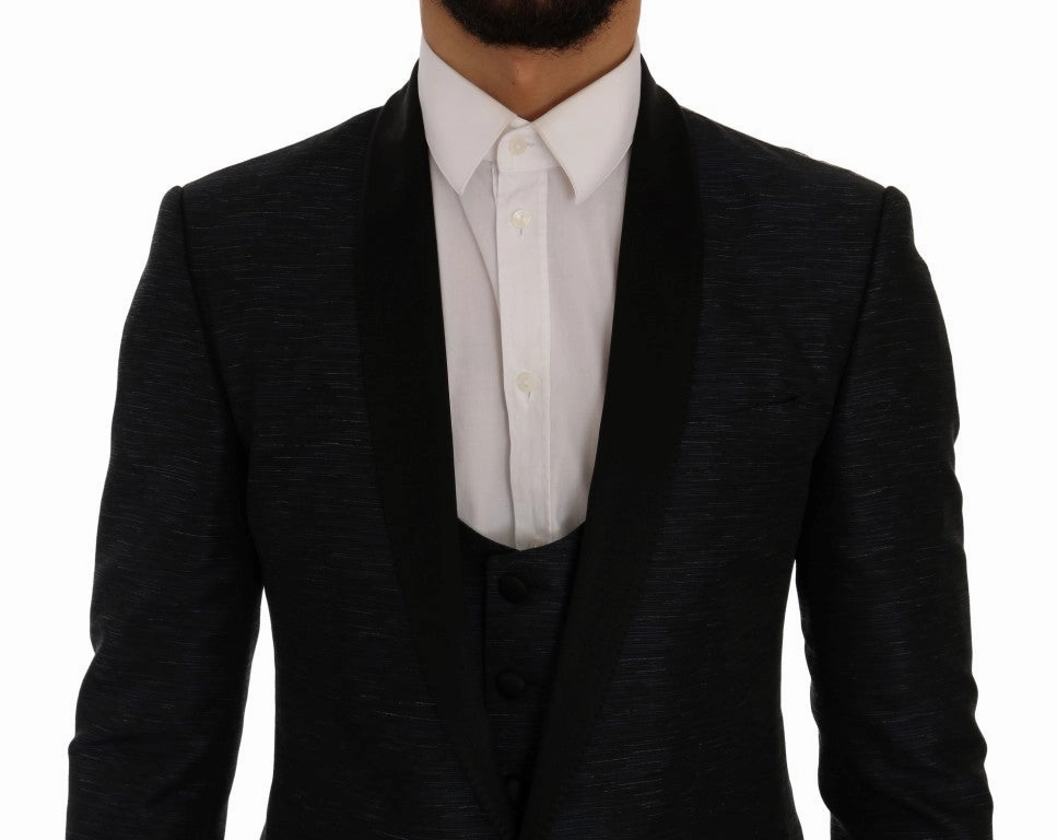 Dolce & Gabbana Elegant & Slim Fit Suit Men's Ensemble