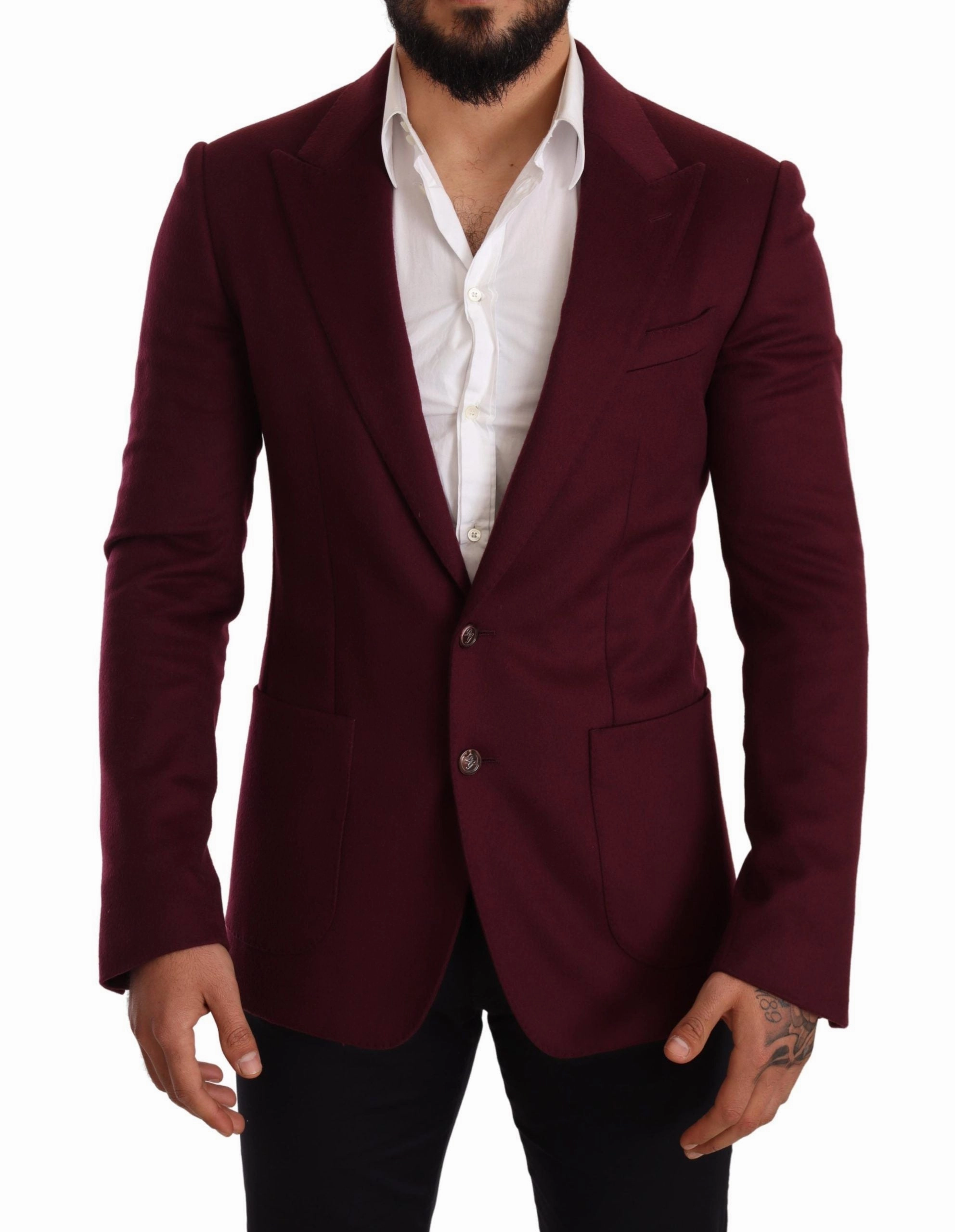 Dolce & Gabbana Elegant  Cashmere Men's Blazer