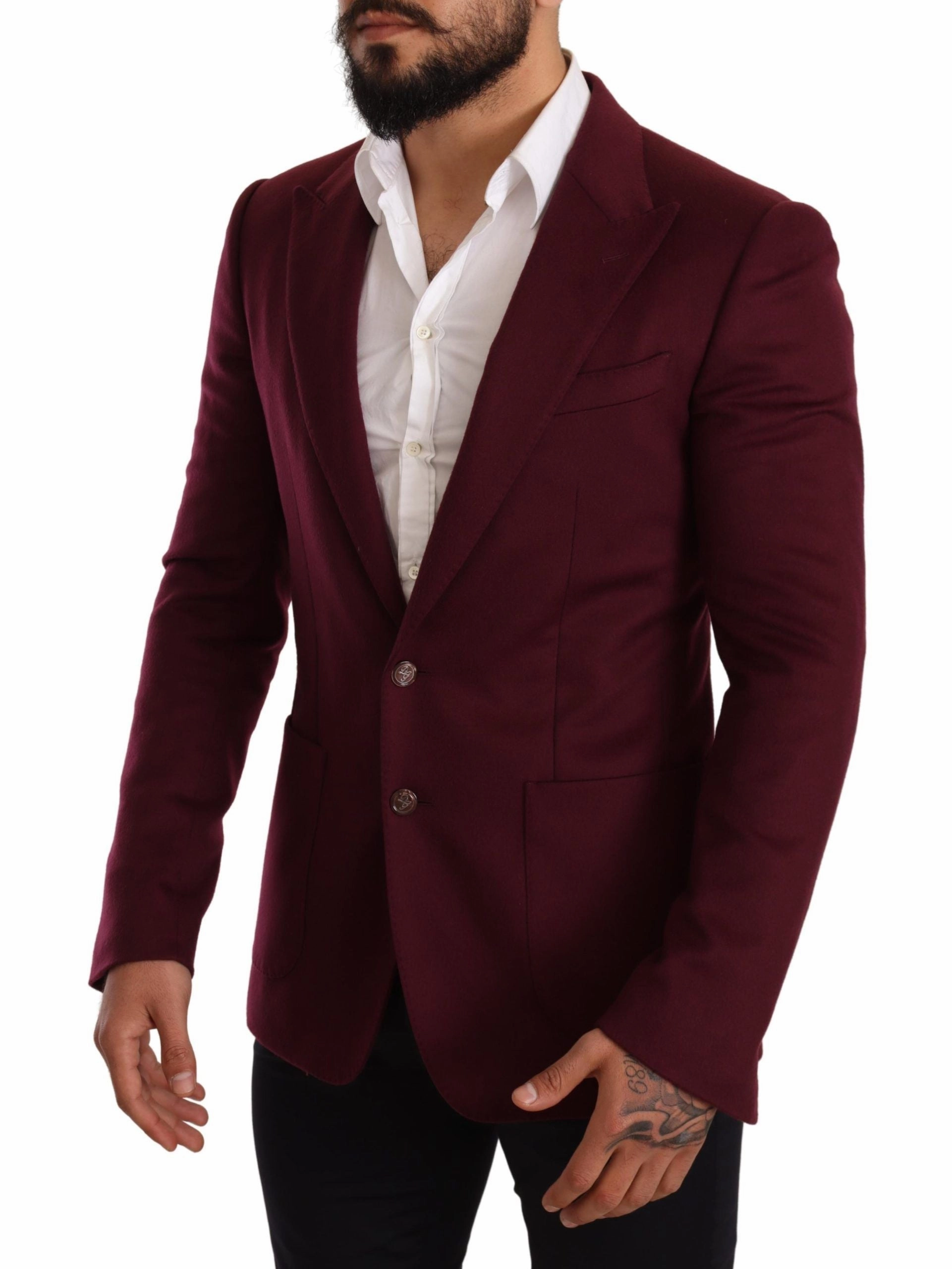 Dolce & Gabbana Elegant  Cashmere Men's Blazer