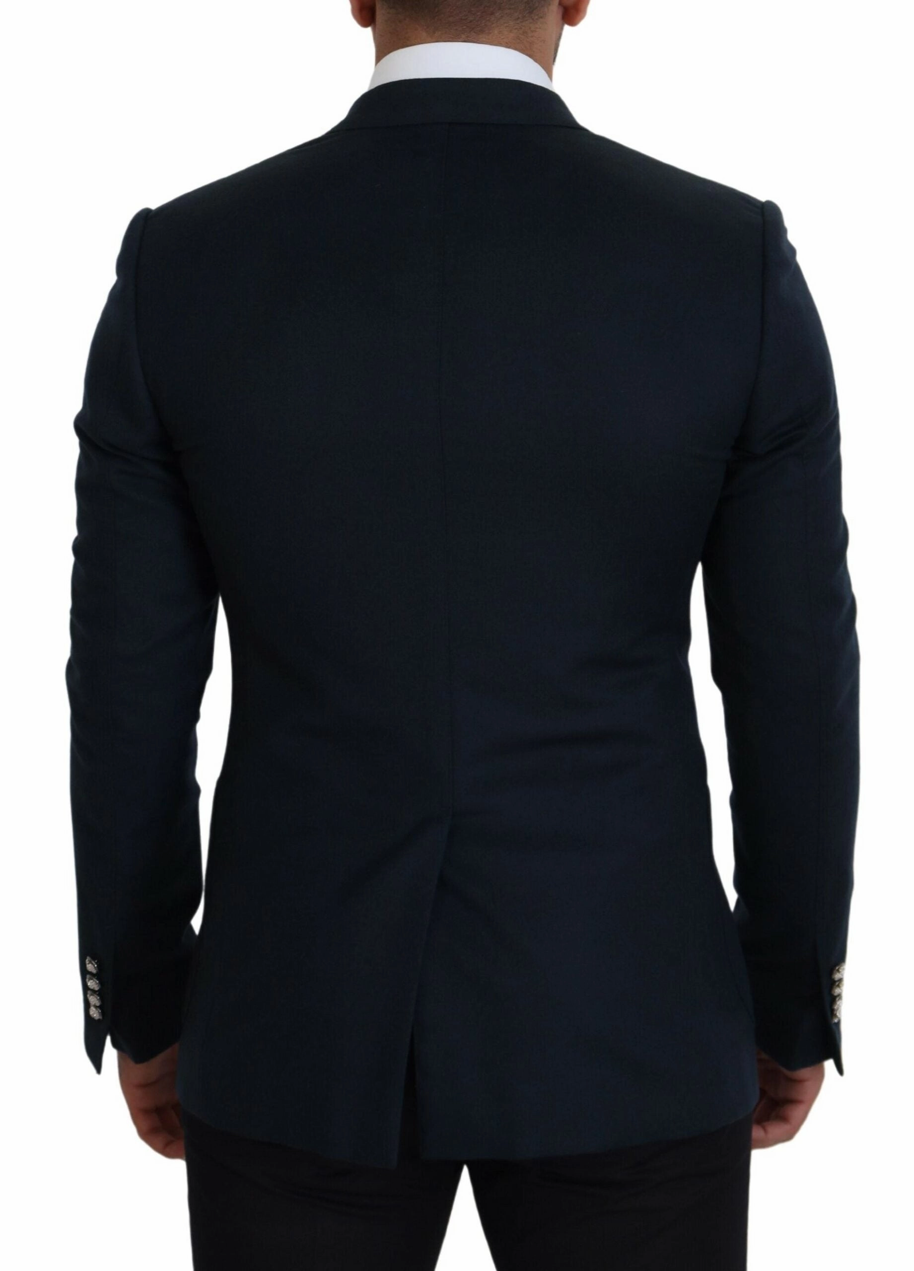 Dolce & Gabbana Elegant Cashmere-Silk Blend Men's Blazer
