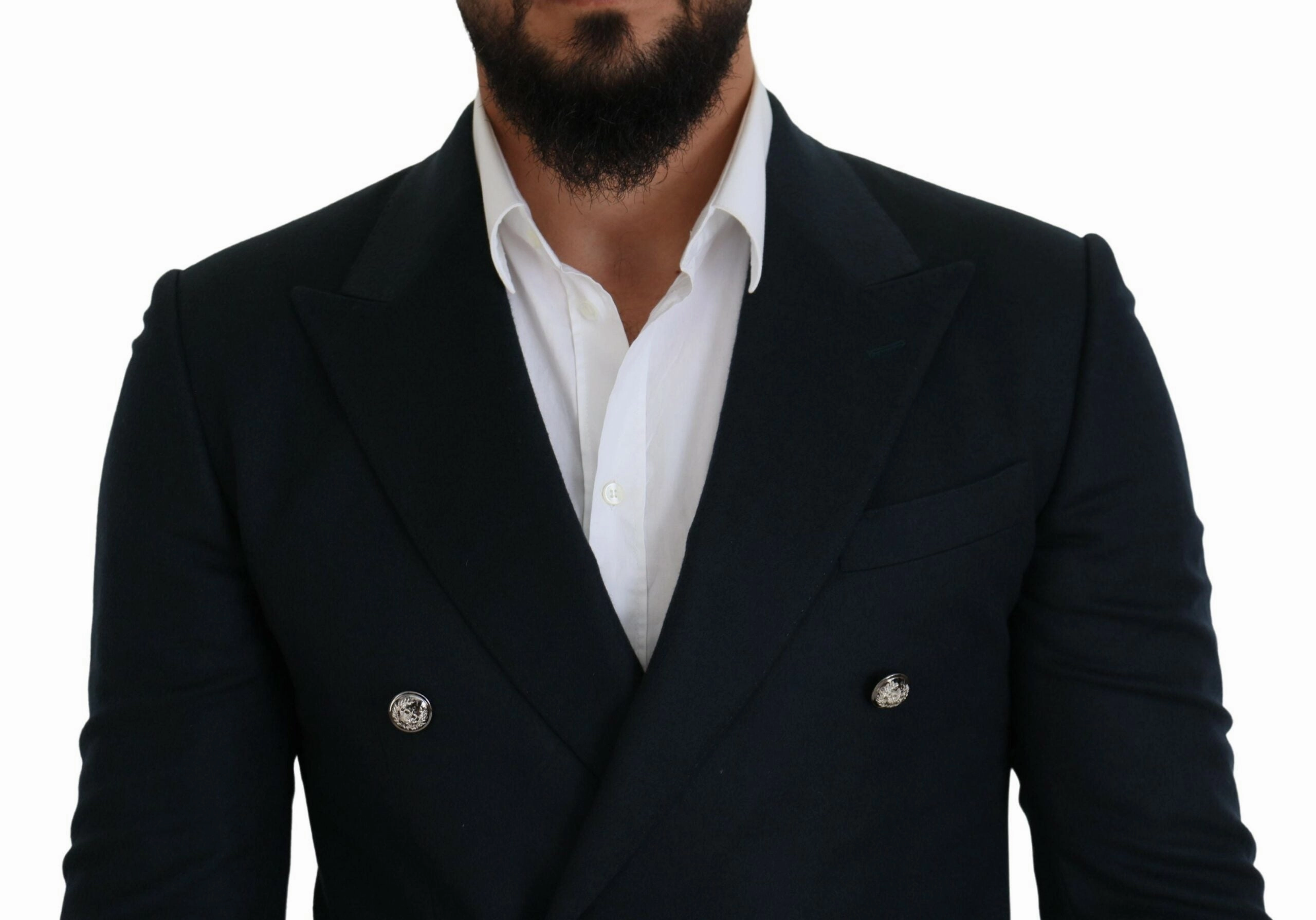 Dolce & Gabbana Elegant Cashmere-Silk Blend Men's Blazer