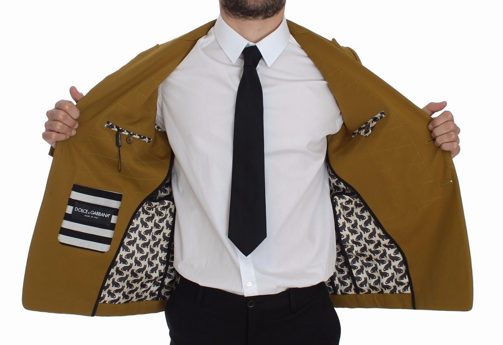 Dolce & Gabbana Elegant Cotton Blend Casual Men's Blazer