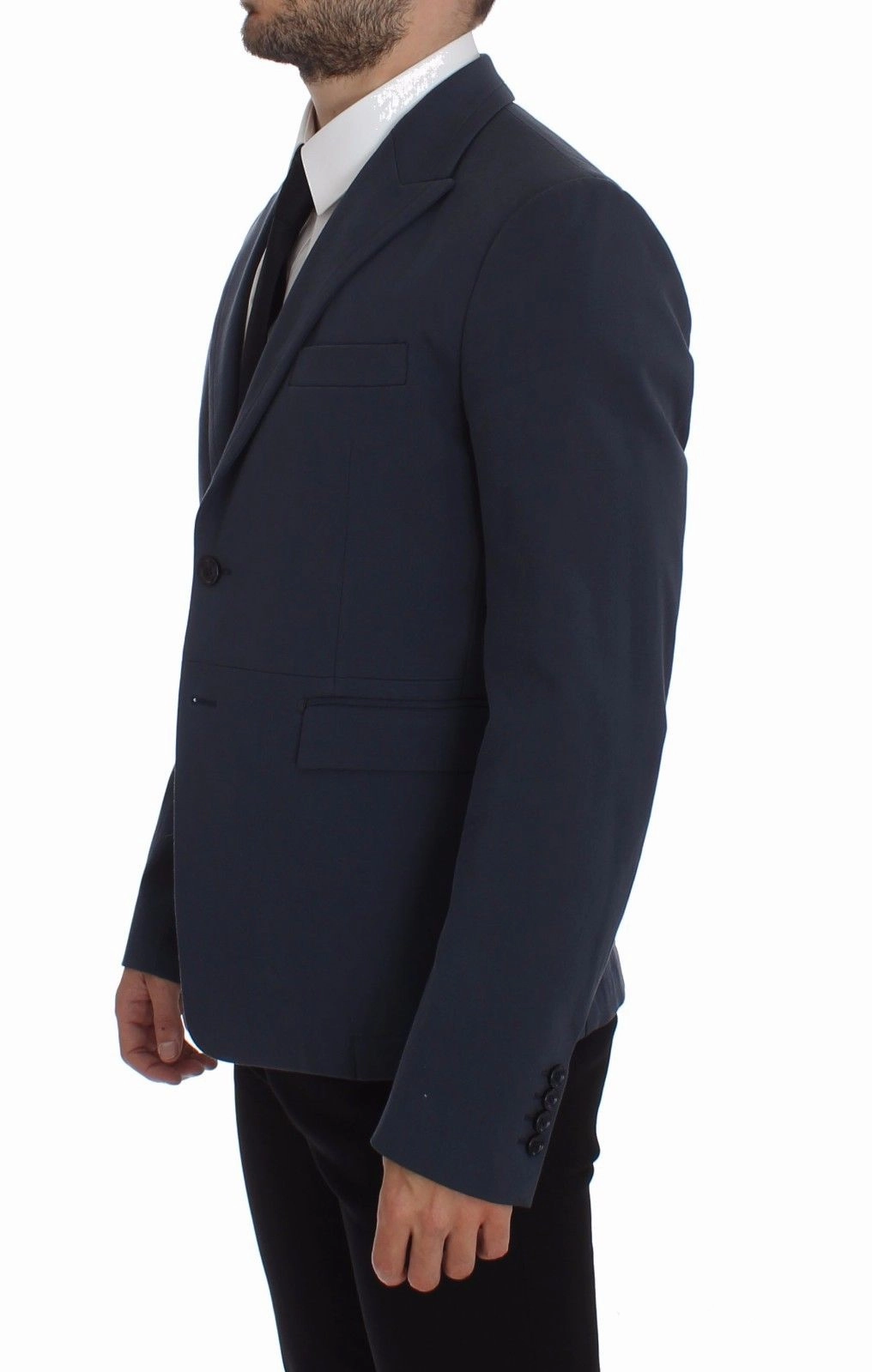 Dolce & Gabbana Elegant Cotton Stretch Blazer Men's Jacket