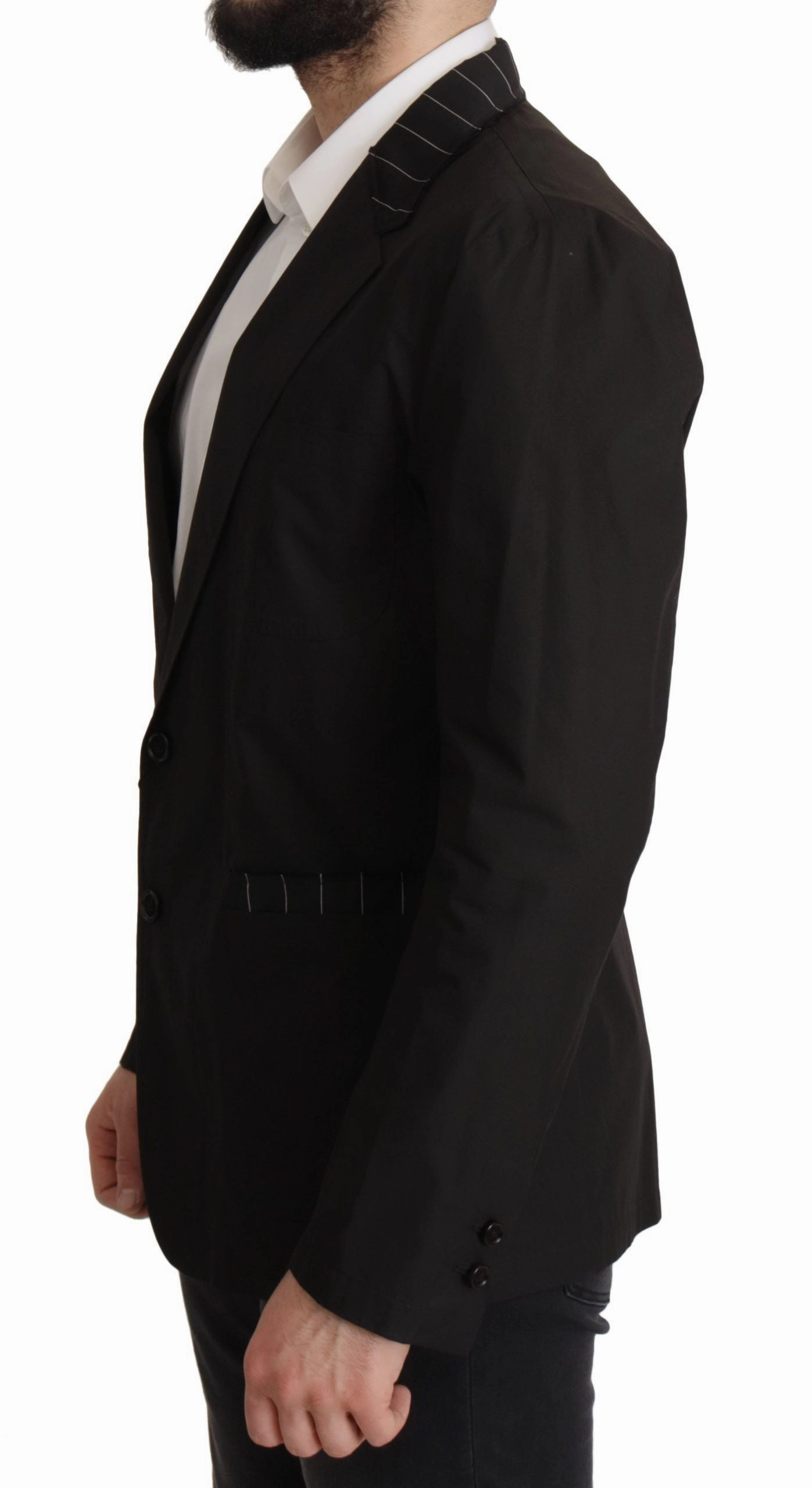 Dolce & Gabbana Elegant Cotton-Wool Blend Blazer Men's Jacket