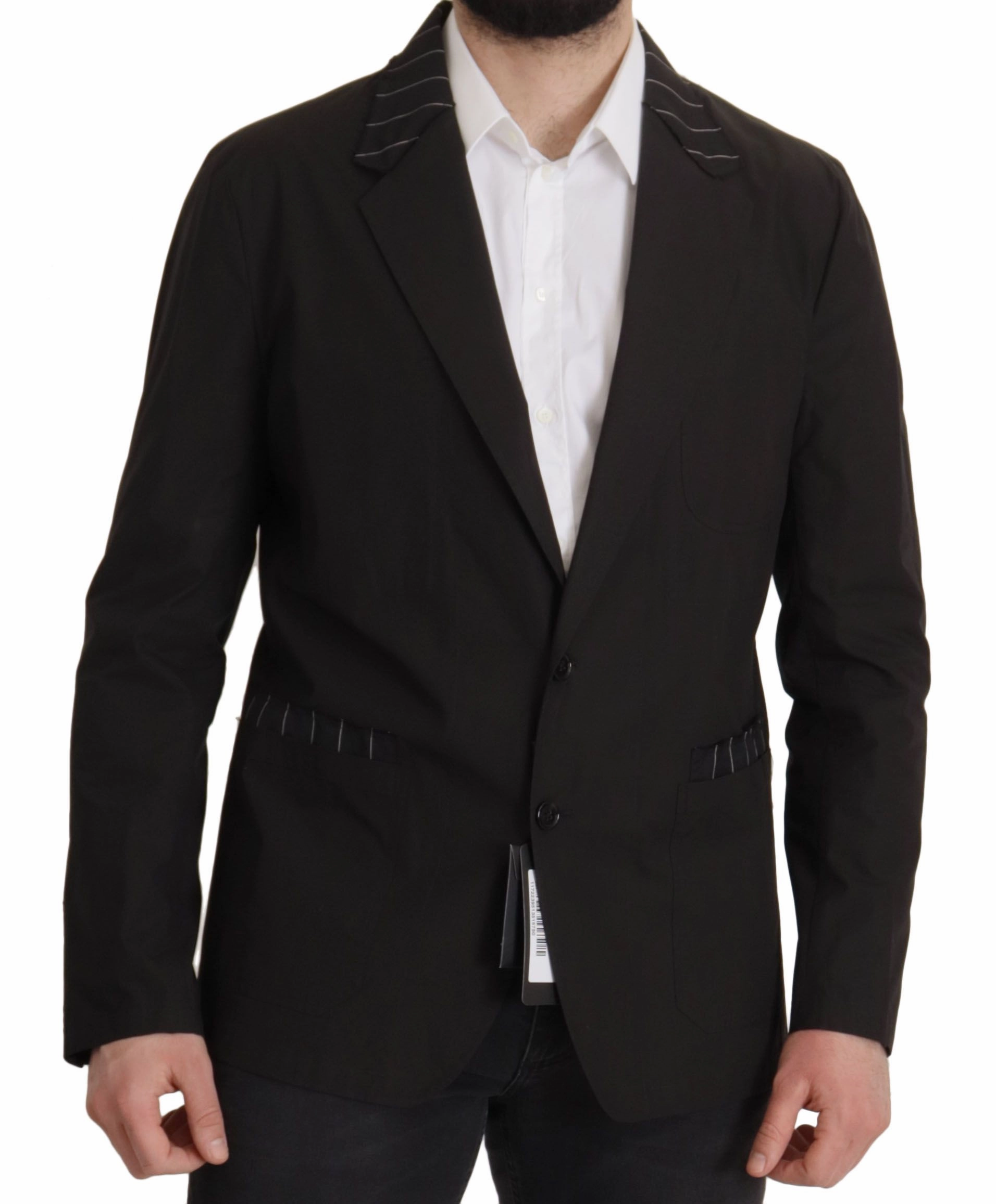 Dolce & Gabbana Elegant Cotton-Wool Blend Blazer Men's Jacket