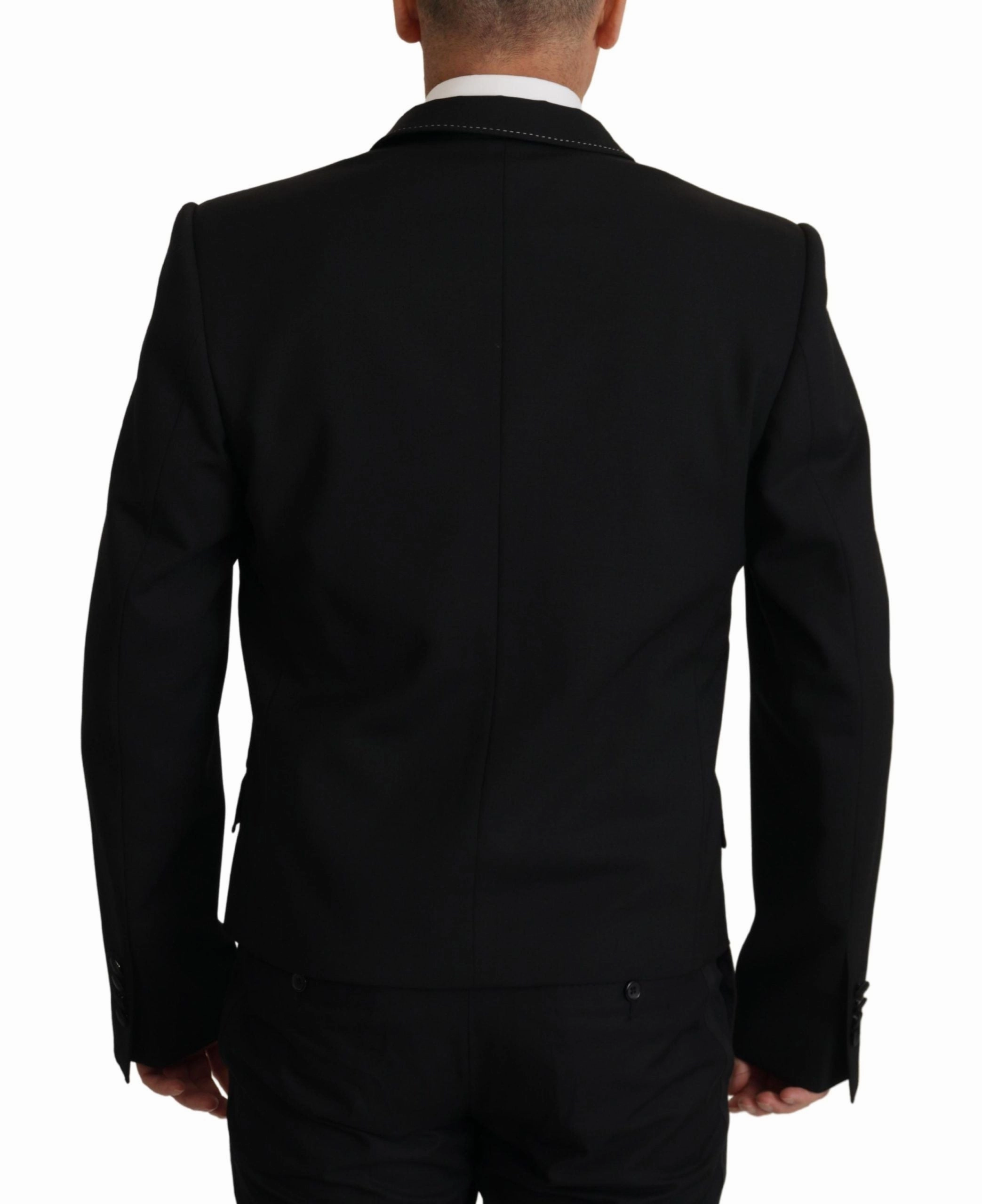 Dolce & Gabbana Elegant Double Breasted Wool Men's Blazer