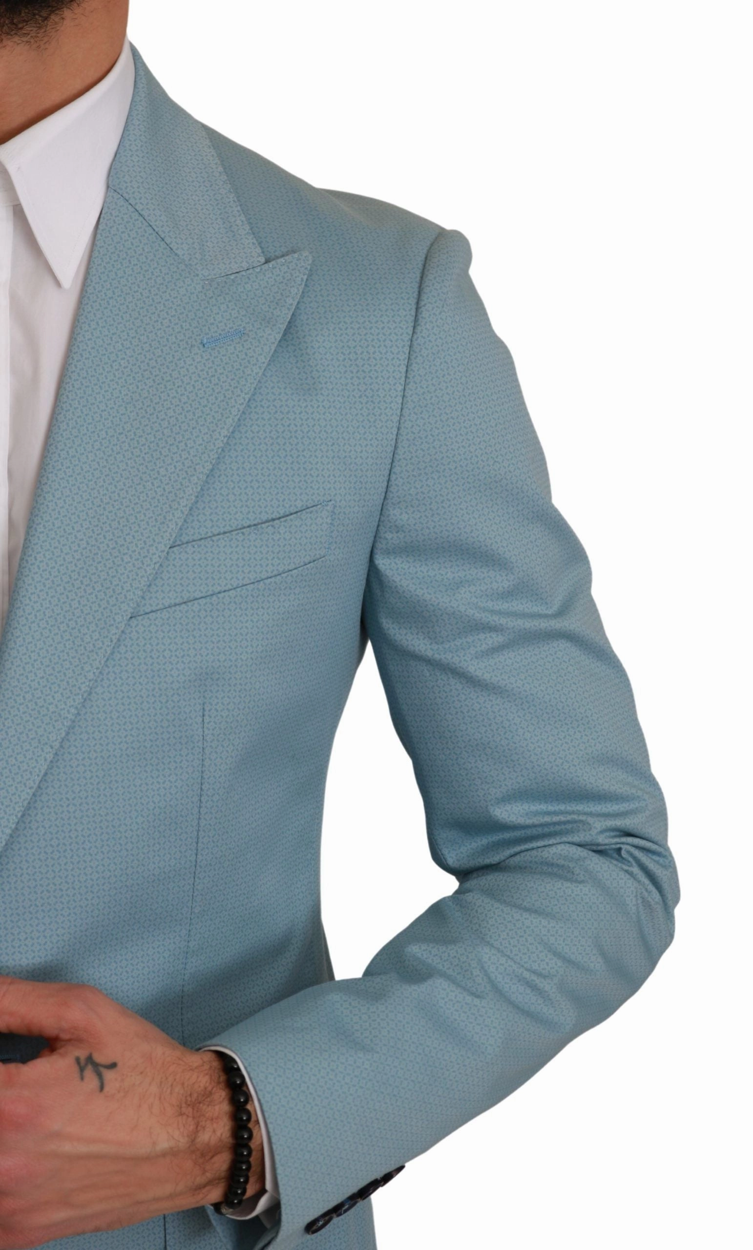 Dolce & Gabbana Elegant Fantasy Pattern Men's Blazer