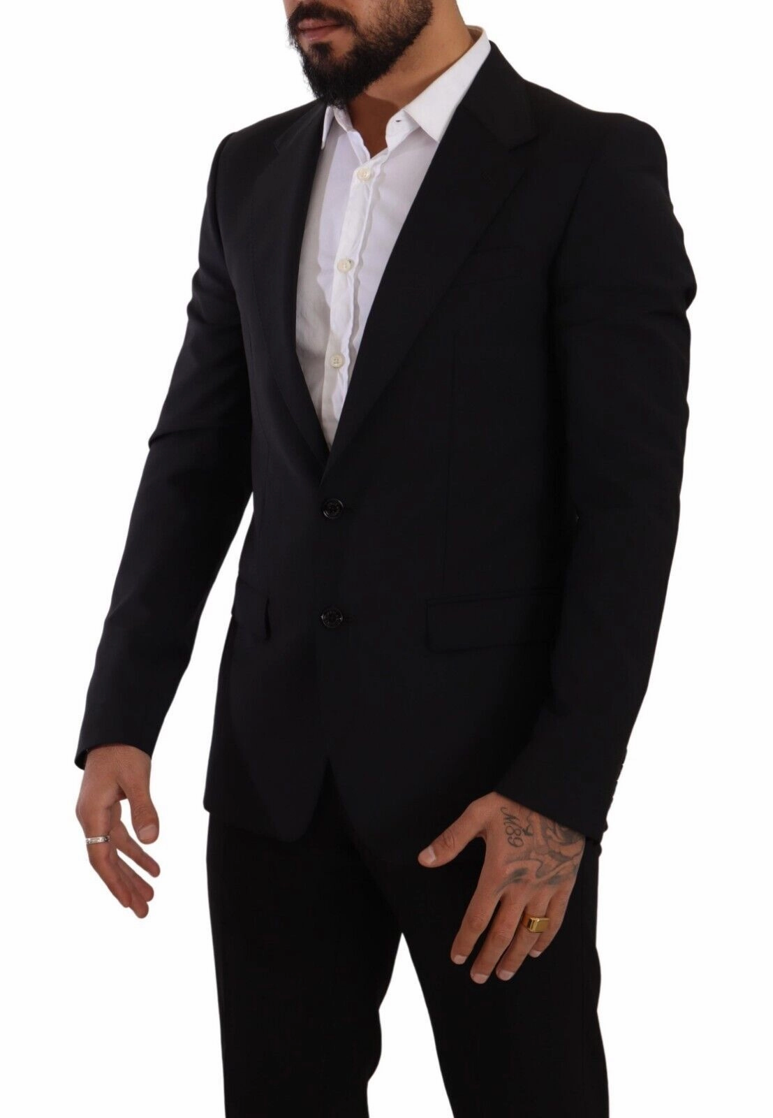 Dolce & Gabbana Elegant Martini Slim Fit Blazer and Men's Vest