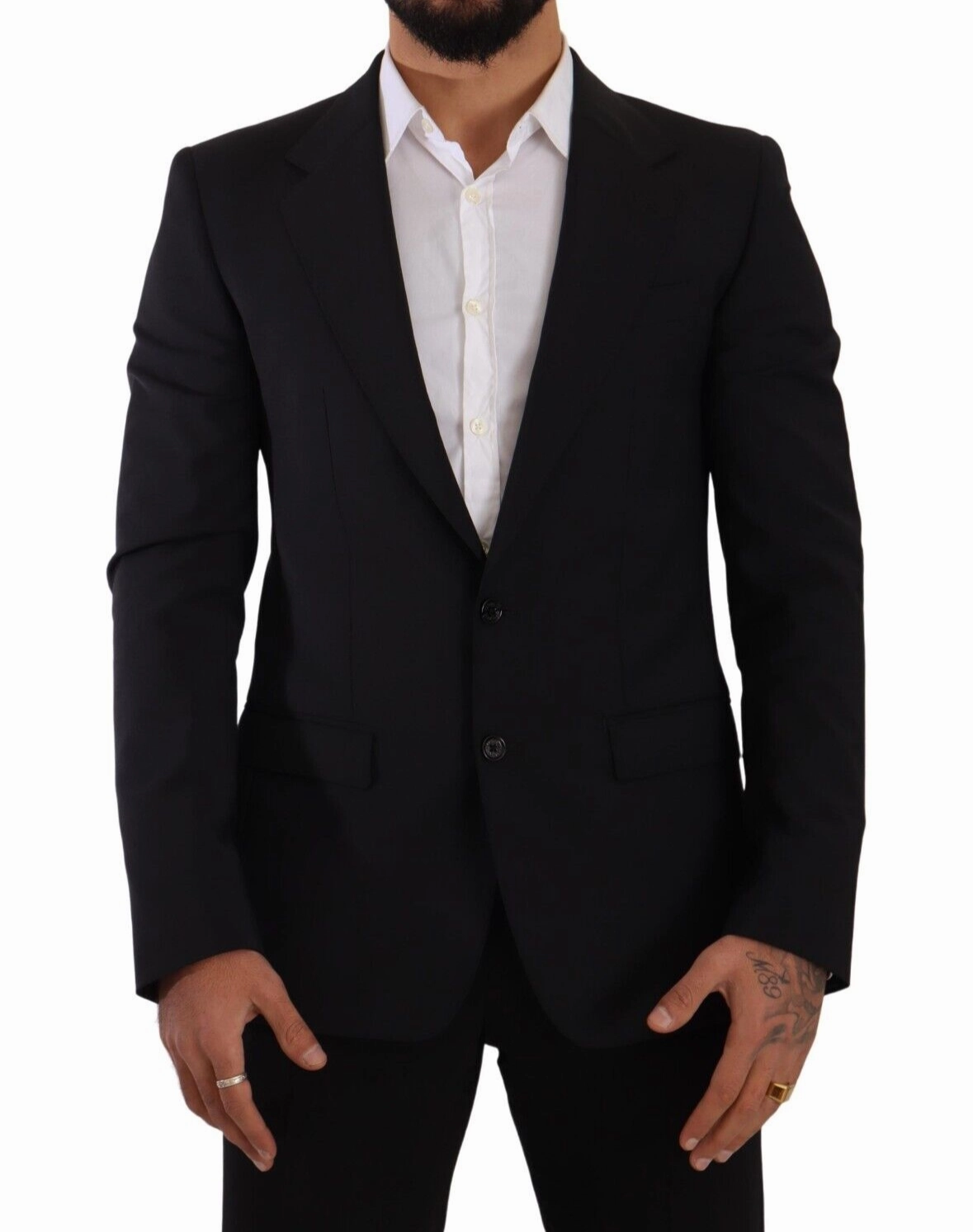 Dolce & Gabbana Elegant Martini Slim Fit Blazer and Men's Vest
