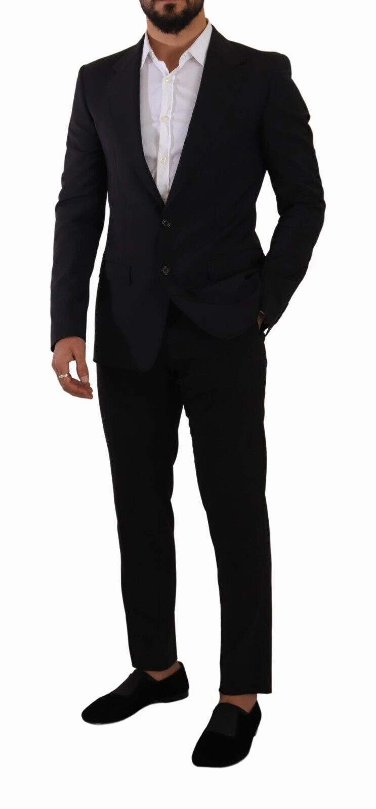 Dolce & Gabbana Elegant Martini Slim Fit Blazer and Men's Vest