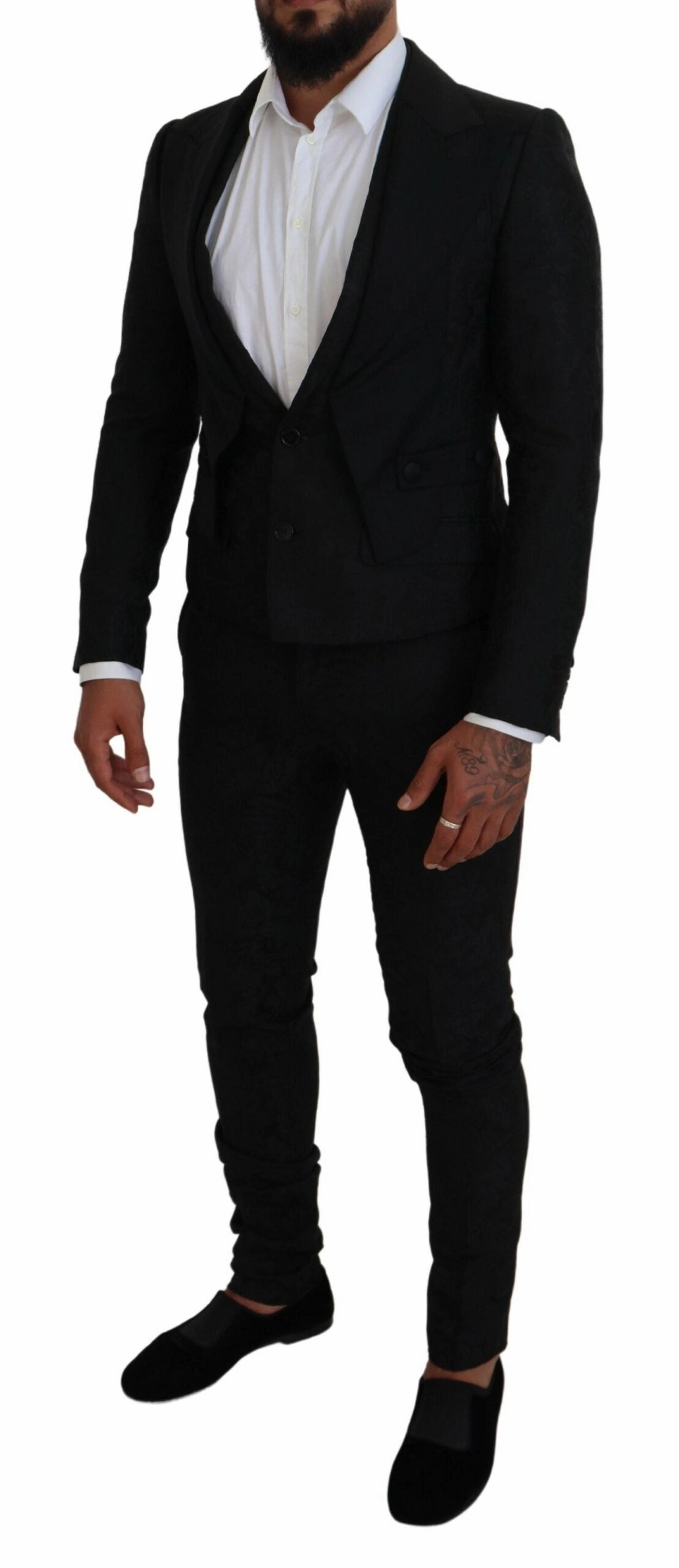 Dolce & Gabbana Elegant Martini Suit for the Modern Men's Man