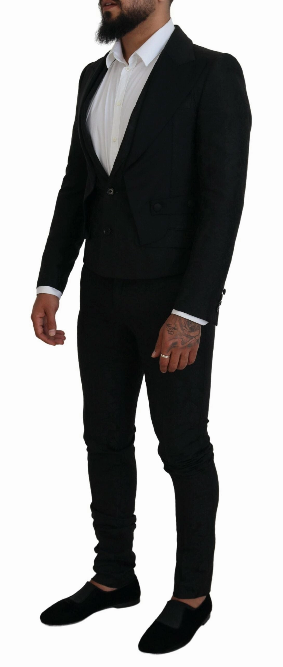 Dolce & Gabbana Elegant Martini Suit for the Modern Men's Man