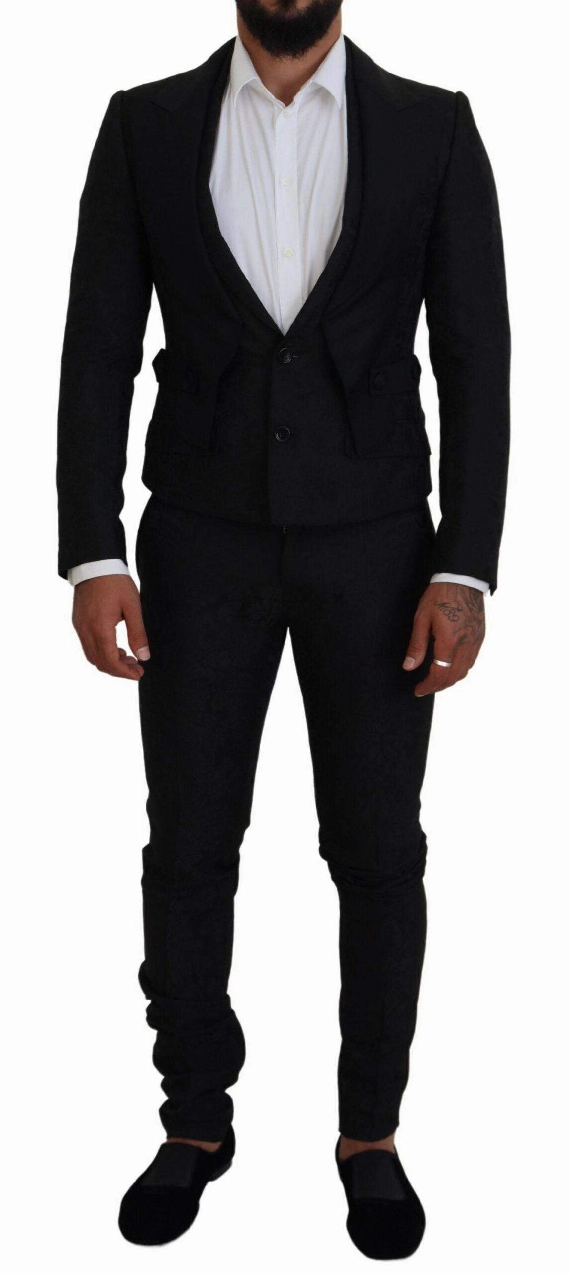 Dolce & Gabbana Elegant Martini Suit for the Modern Men's Man