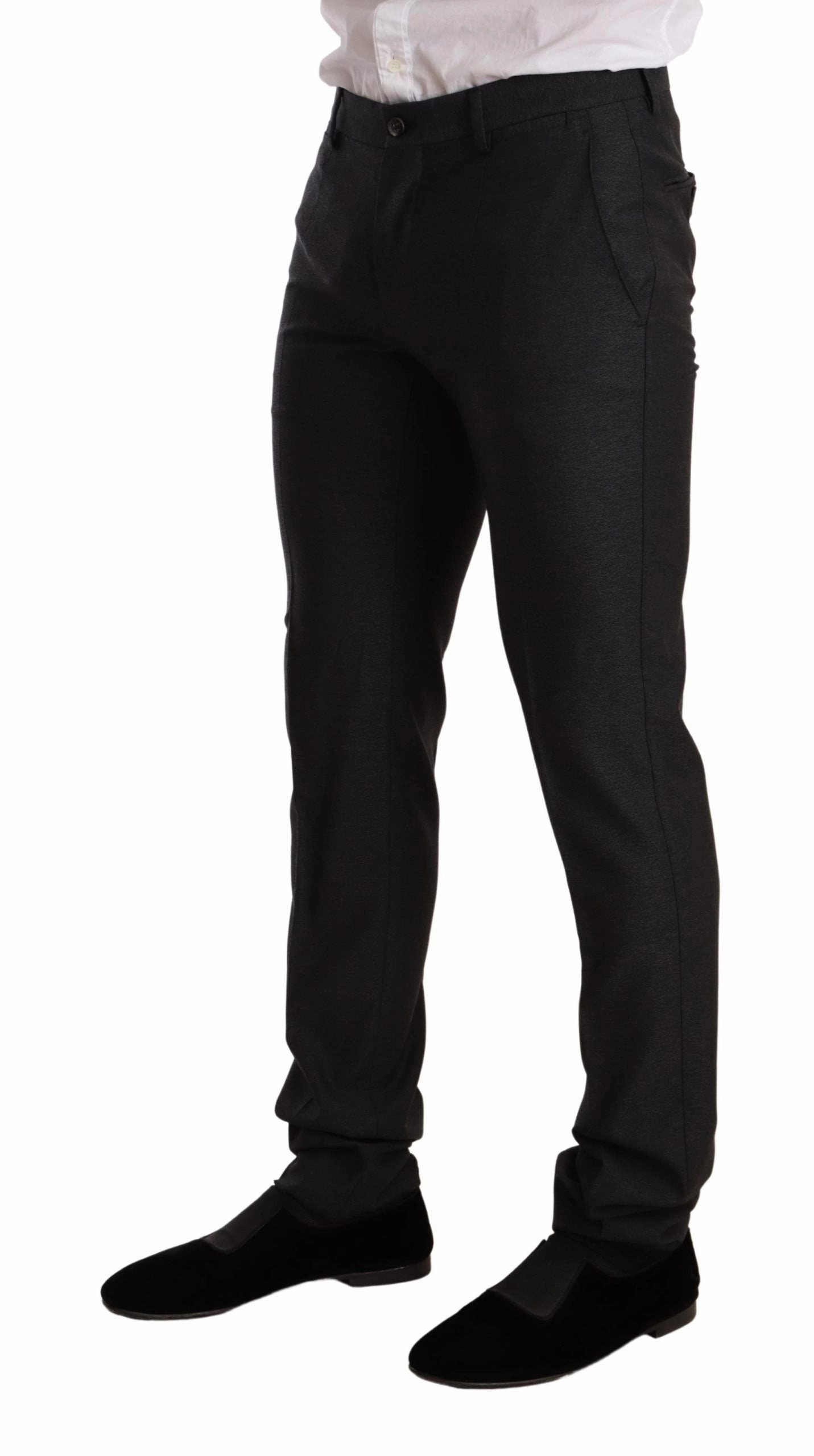 Dolce & Gabbana Elegant Martini Wool Men's Suit