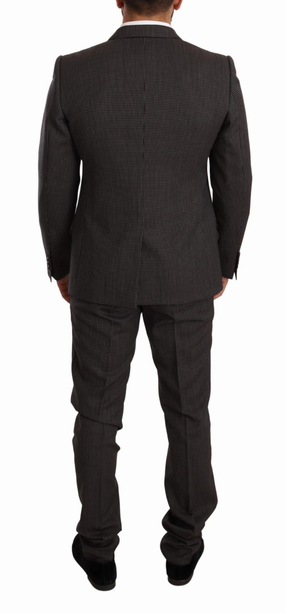 Dolce & Gabbana Elegant Martini Woolen Suit Men's Set