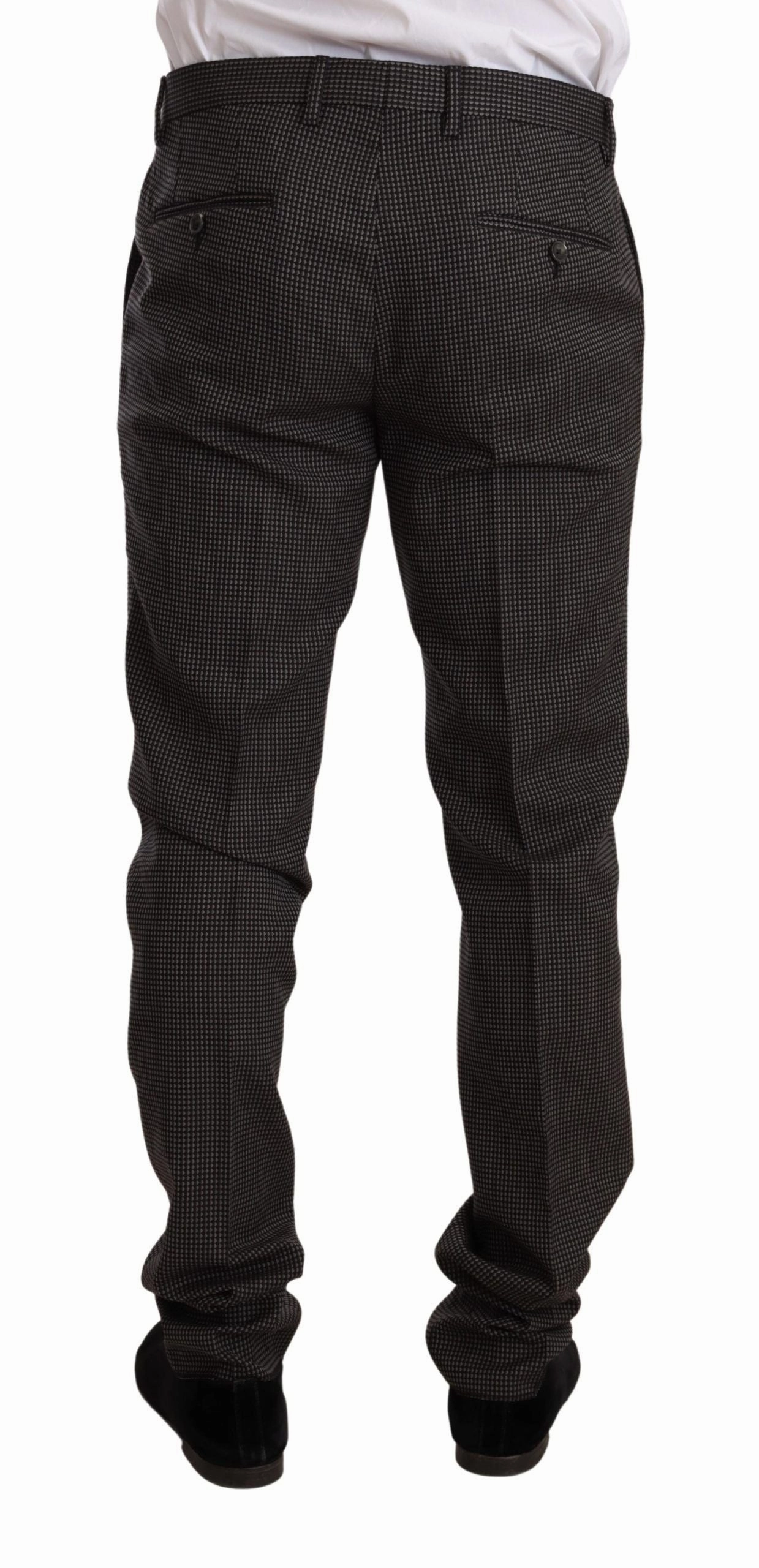 Dolce & Gabbana Elegant Martini Woolen Suit Men's Set