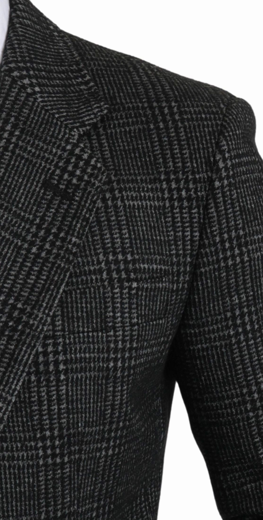 Dolce & Gabbana Elegant Plaid Slim Fit Men's Blazer