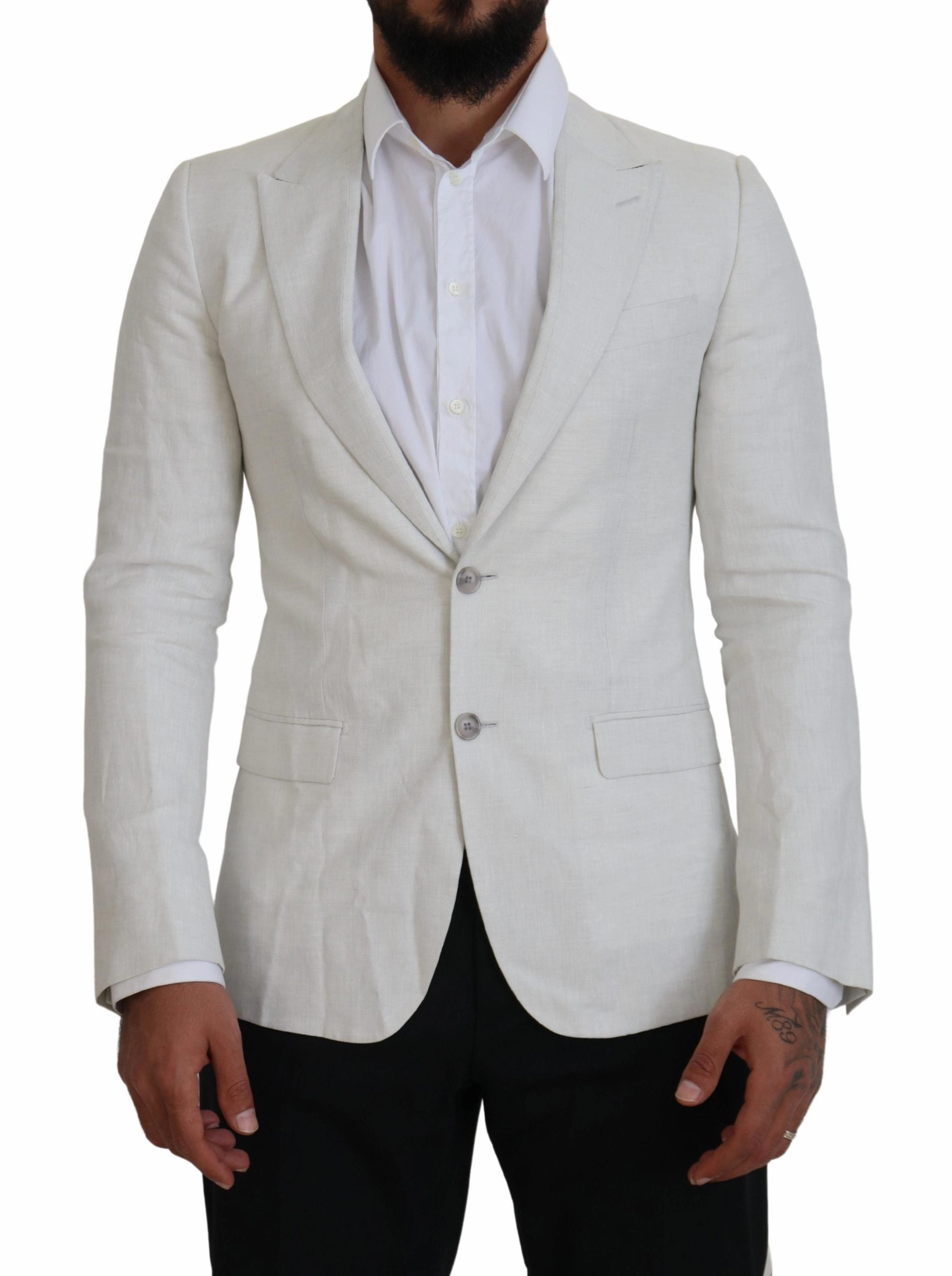 Dolce & Gabbana Elegant Sicilia Single Breasted Men's Blazer