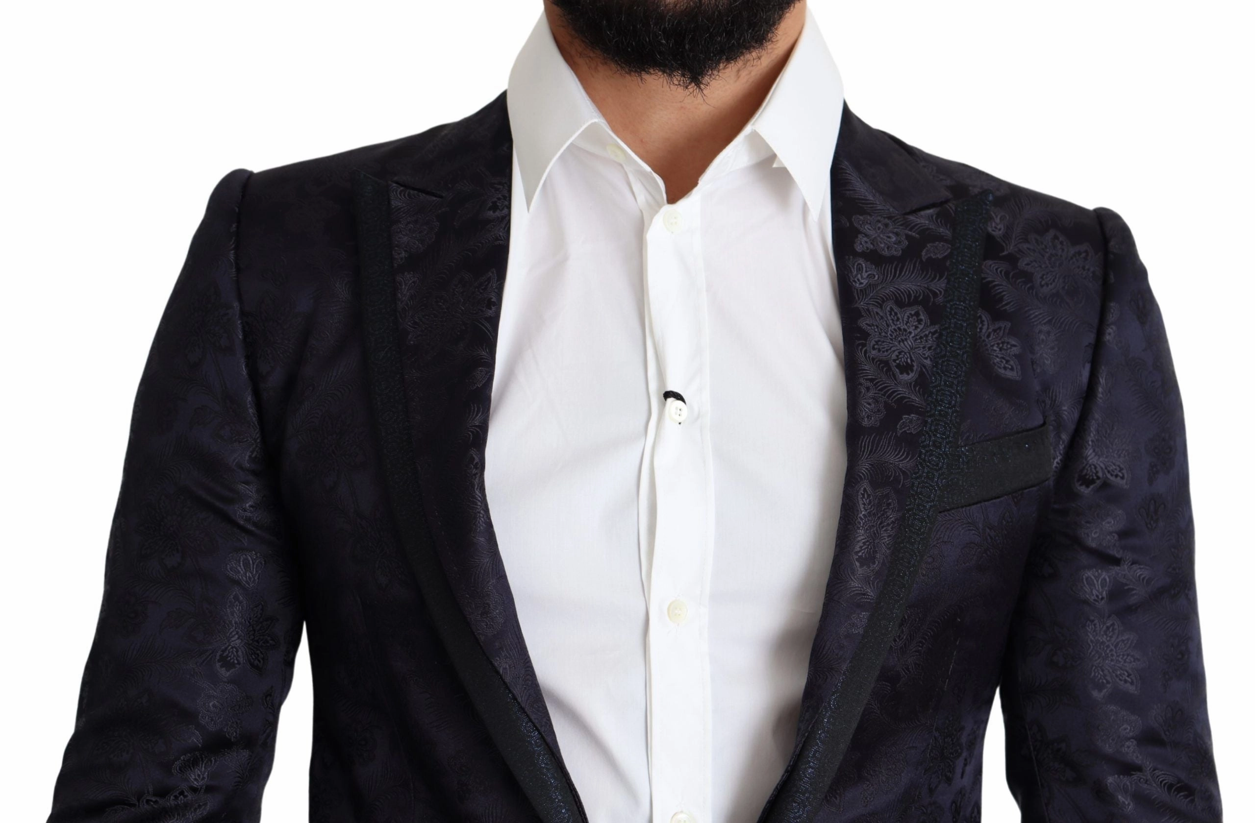 Dolce & Gabbana Elegant Silk Blend Martini Blazer in Men's