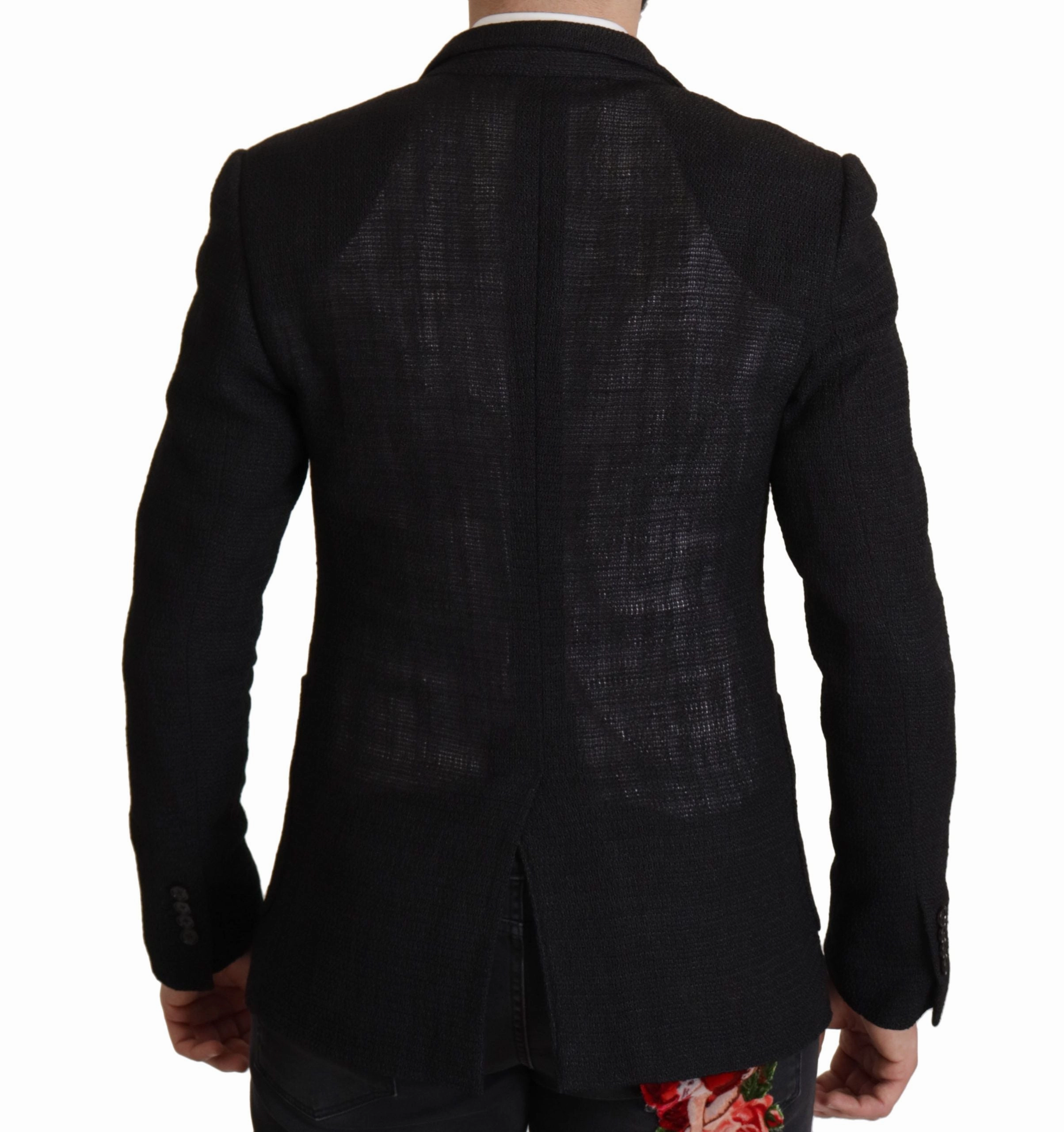 Dolce & Gabbana Elegant Single Breasted Wool Men's Blazer