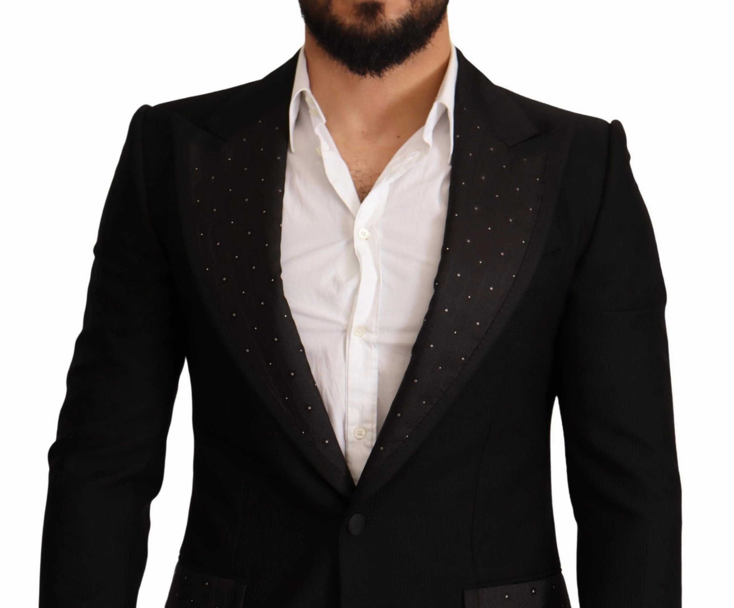 Dolce & Gabbana Elegant Slim Fit Blazer Men's Jacket