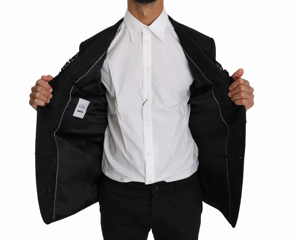 Dolce & Gabbana Elegant Slim Fit Martini Blazer Men's Jacket