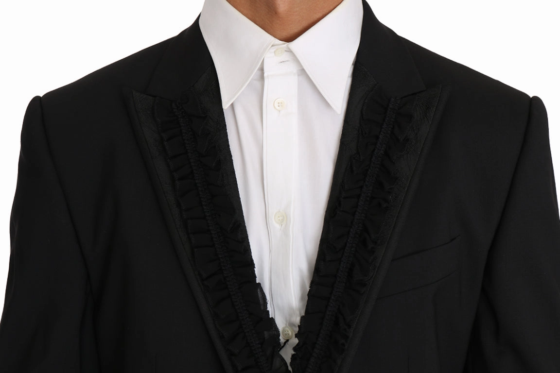 Dolce & Gabbana Elegant Slim Fit Martini Blazer Men's Jacket