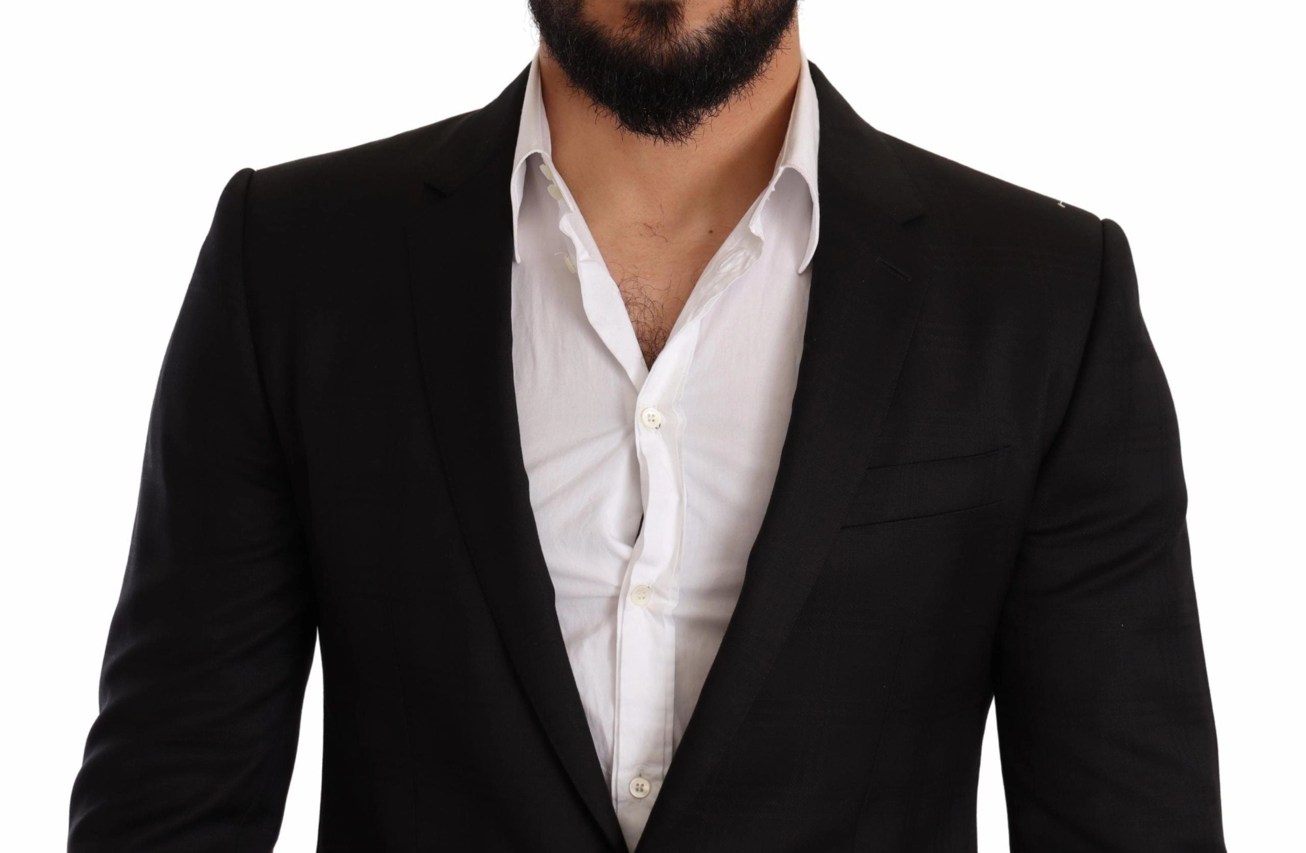 Dolce & Gabbana Elegant Slim Fit Martini Two-Piece Men's Suit