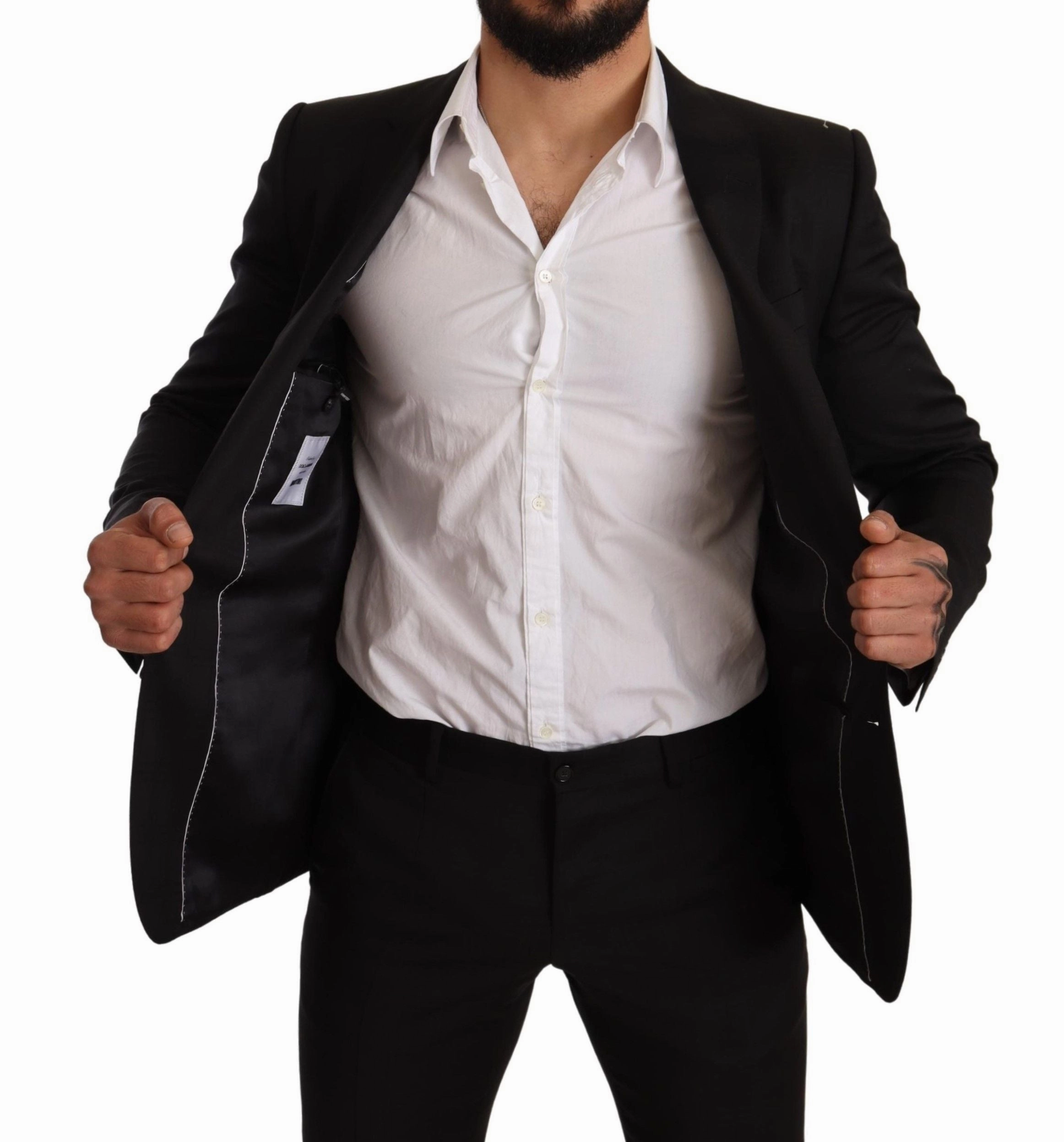 Dolce & Gabbana Elegant Slim Fit Martini Two-Piece Men's Suit