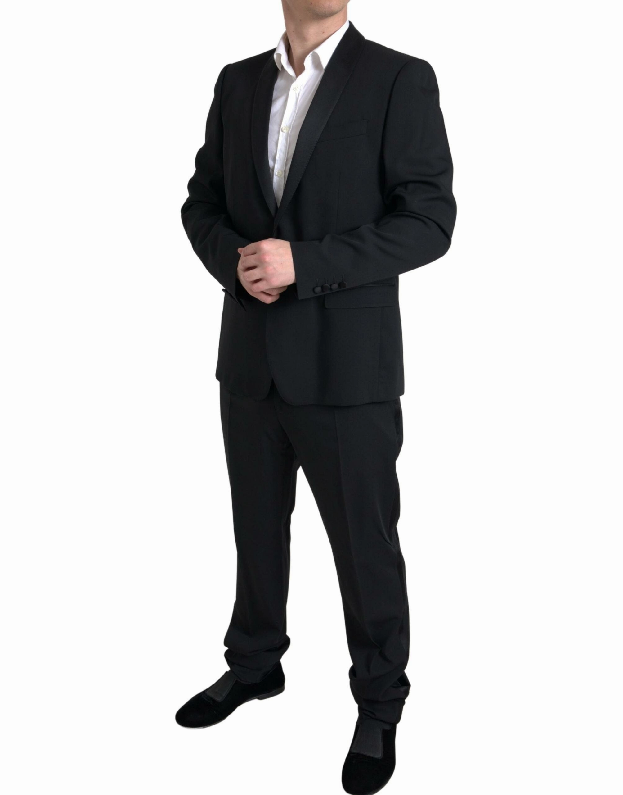 Dolce & Gabbana Elegant Slim Fit Two-Piece Men's Suit