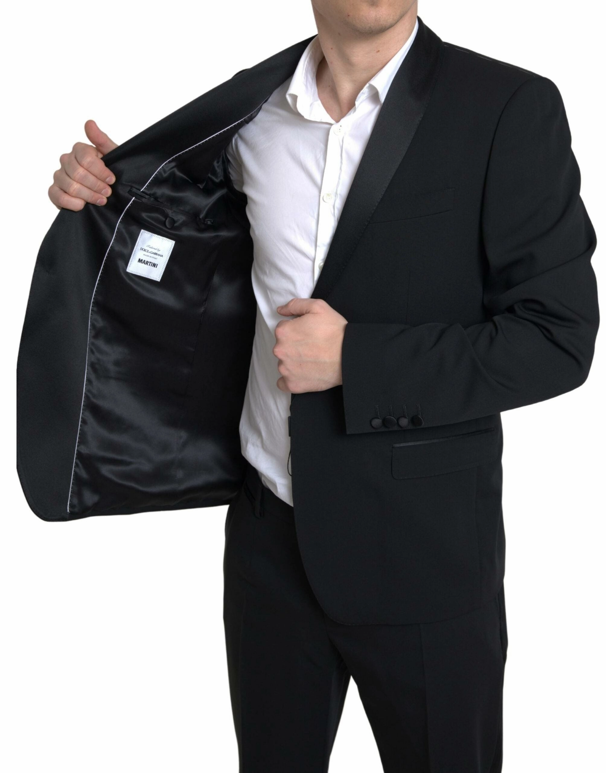 Dolce & Gabbana Elegant Slim Fit Two-Piece Men's Suit