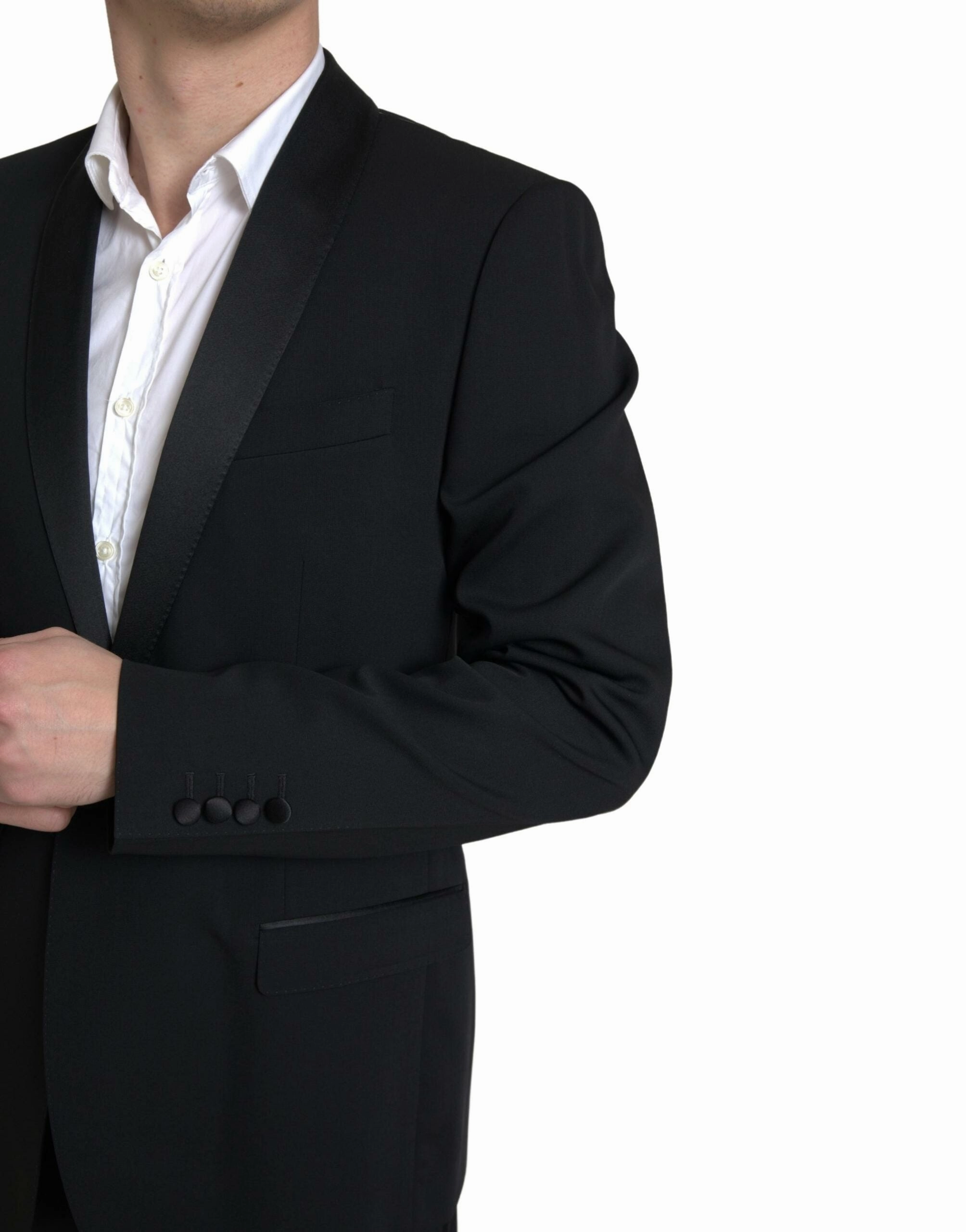 Dolce & Gabbana Elegant Slim Fit Two-Piece Men's Suit