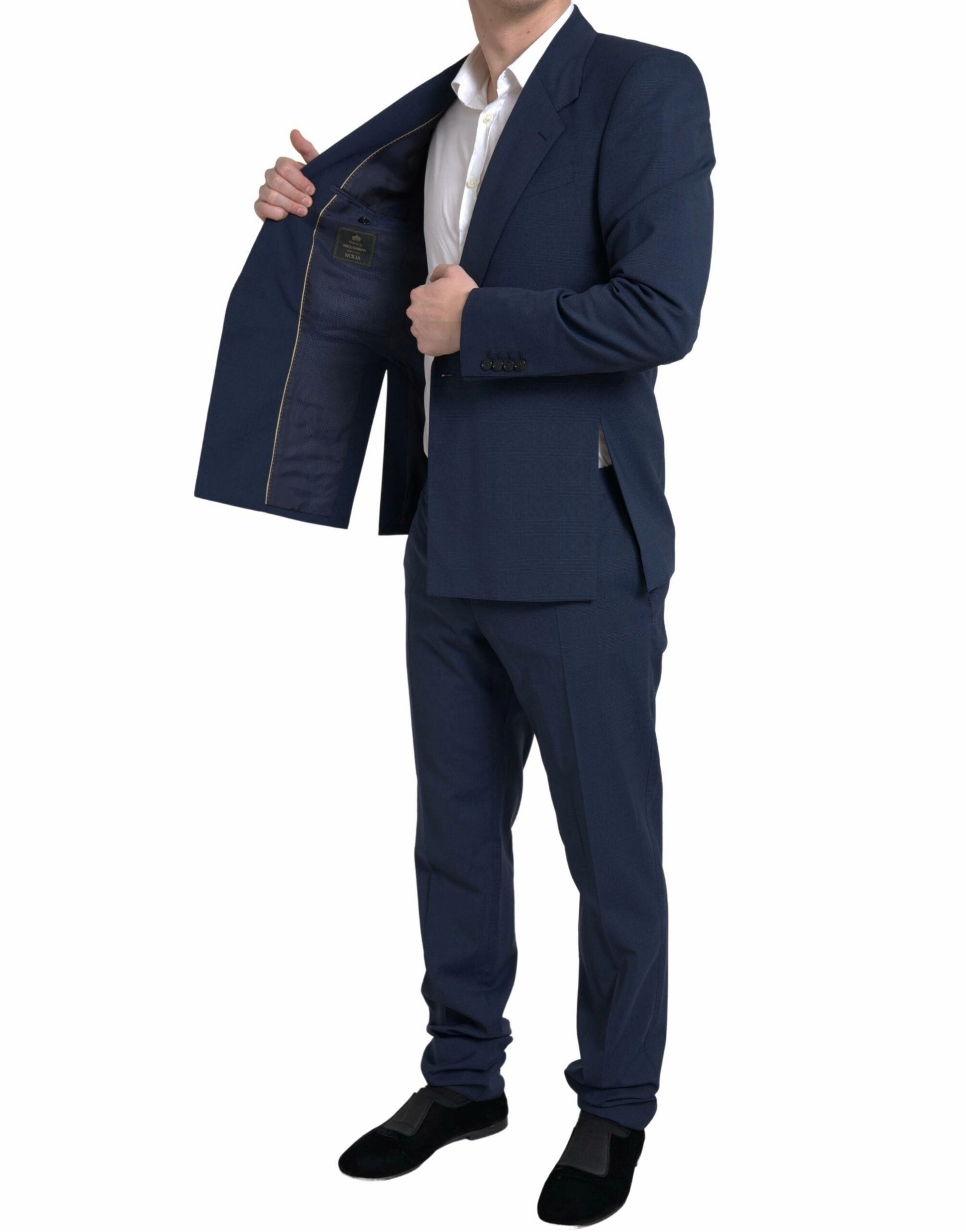 Dolce & Gabbana Elegant Slim Fit Two-Piece Men's Suit