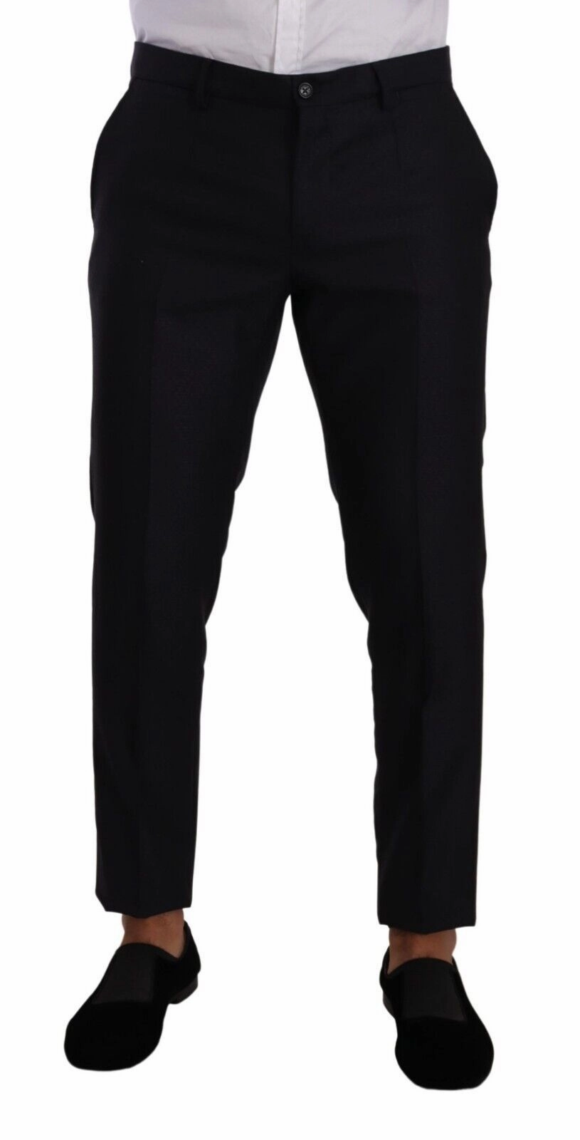 Dolce & Gabbana Elegant Slim Fit Wool Silk Cashmere Men's Men's Suit