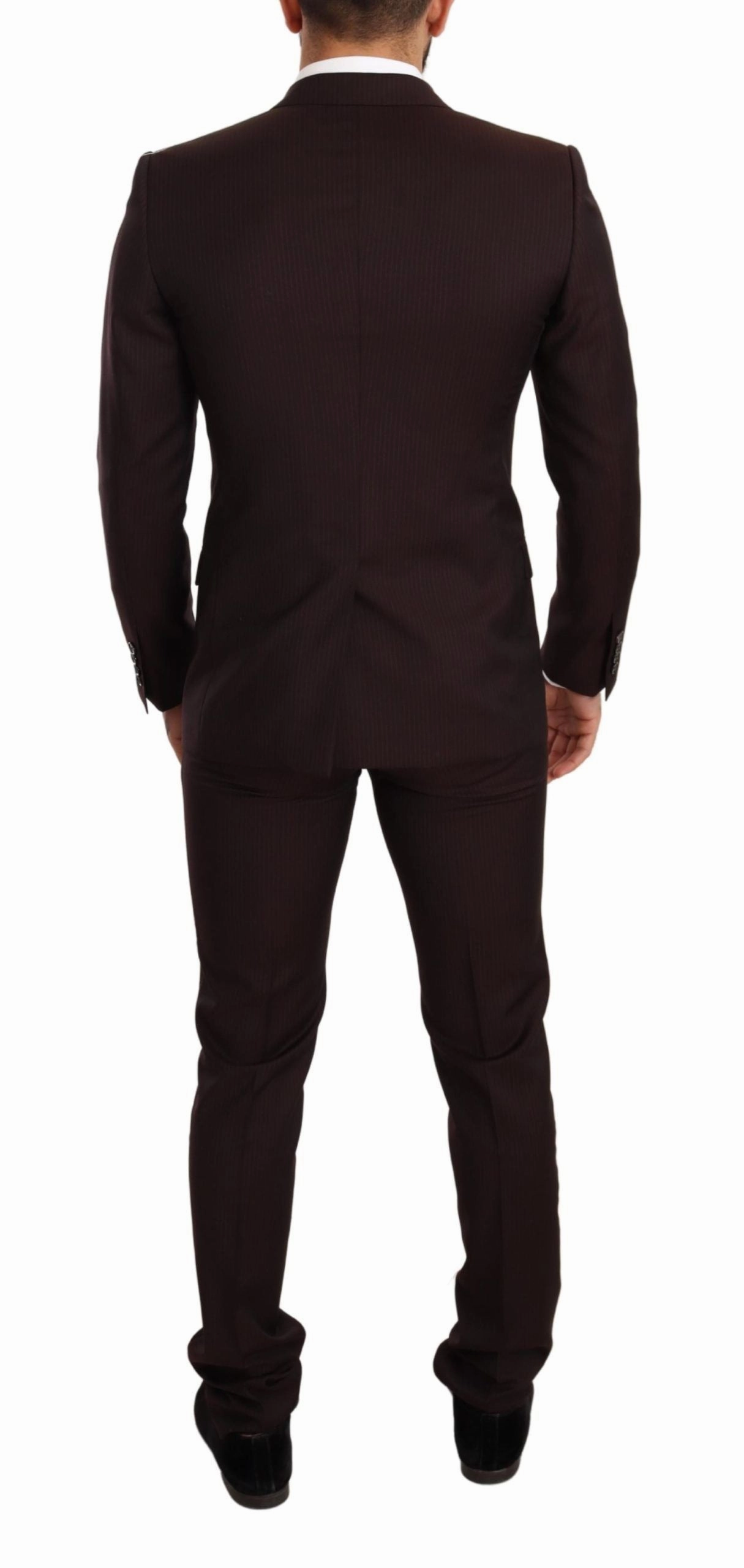 Dolce & Gabbana Elegant Striped Martini Men's Suit