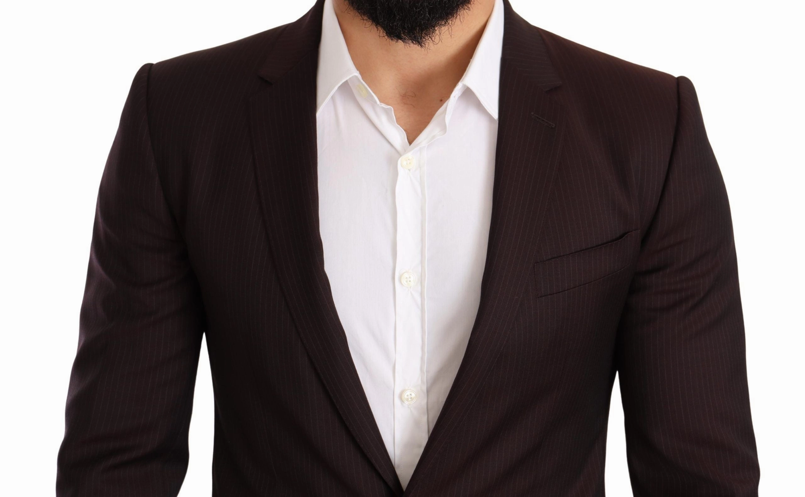Dolce & Gabbana Elegant Striped Martini Men's Suit