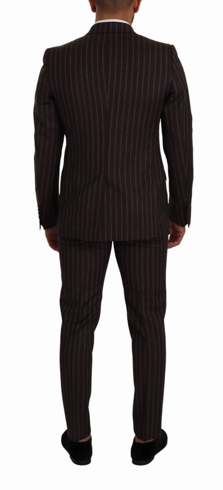 Dolce & Gabbana Elegant Striped Slim Fit Men's Suit