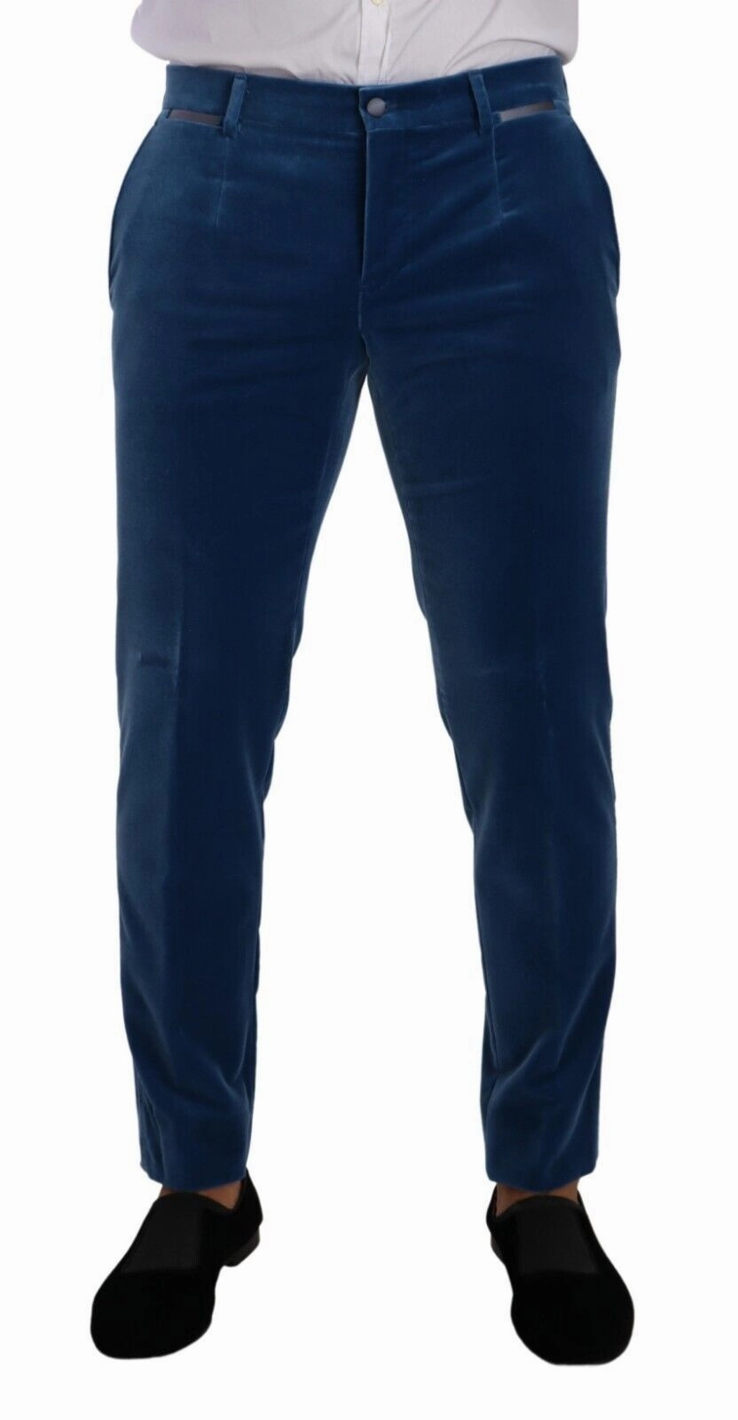 Dolce & Gabbana Elegant Velvet Slim Fit Men's Suit