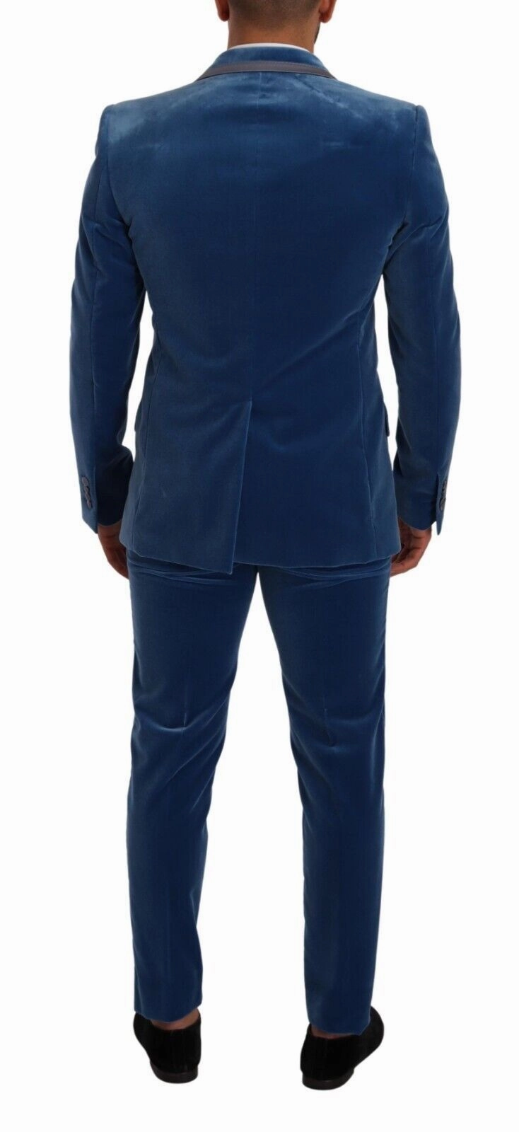Dolce & Gabbana Elegant Velvet Slim Fit Men's Suit