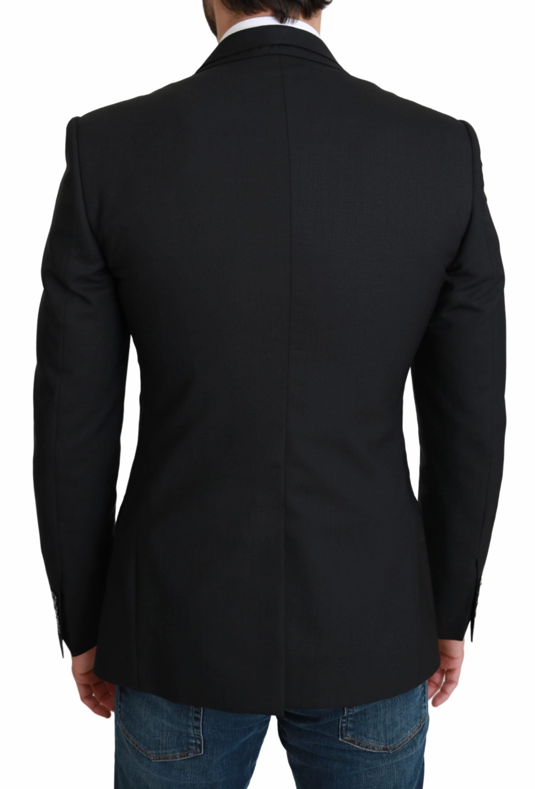 Dolce & Gabbana Elegant Virgin Wool Formal Men's Blazer