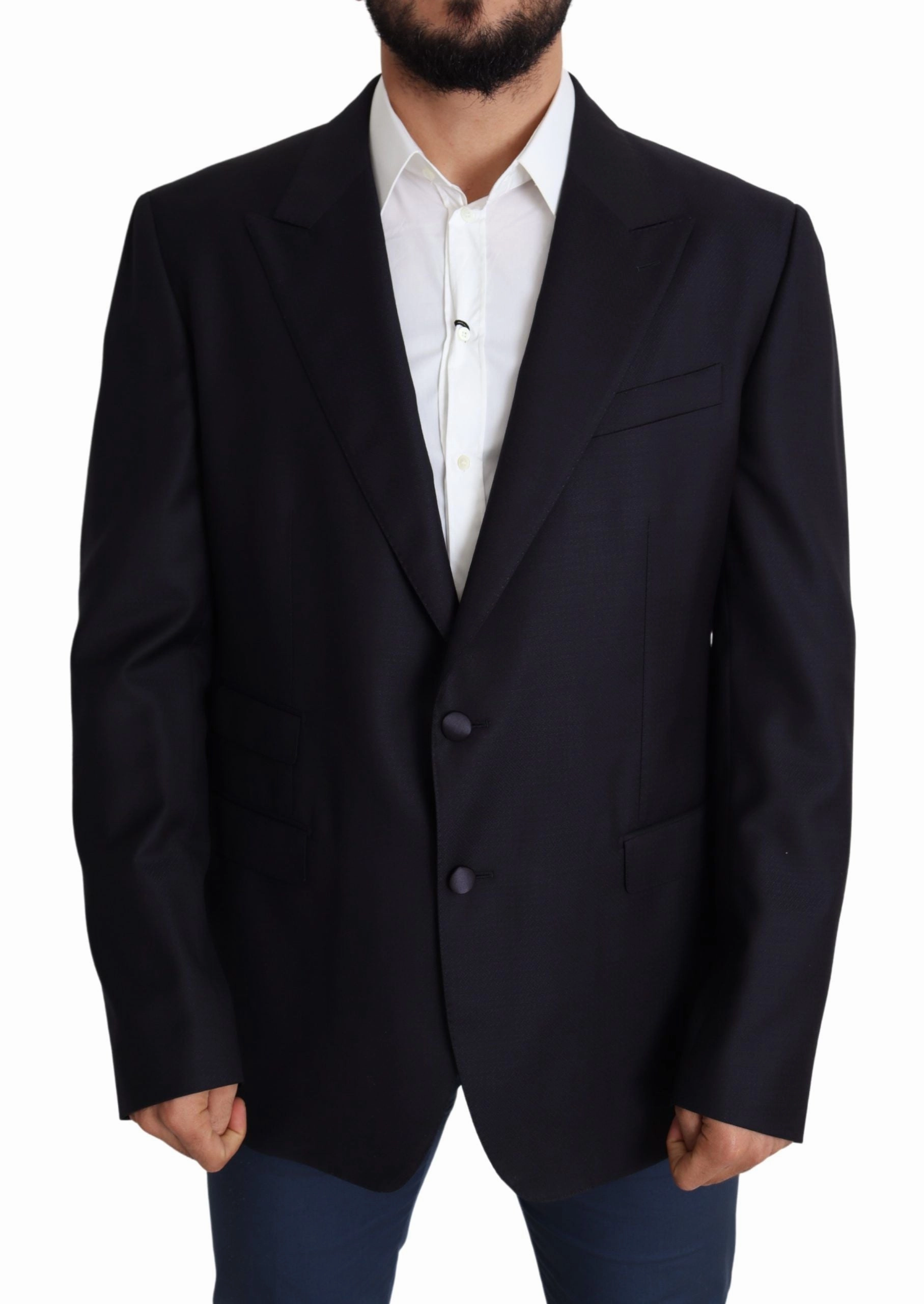 Dolce & Gabbana Elegant Virgin Wool Men's Men's Blazer