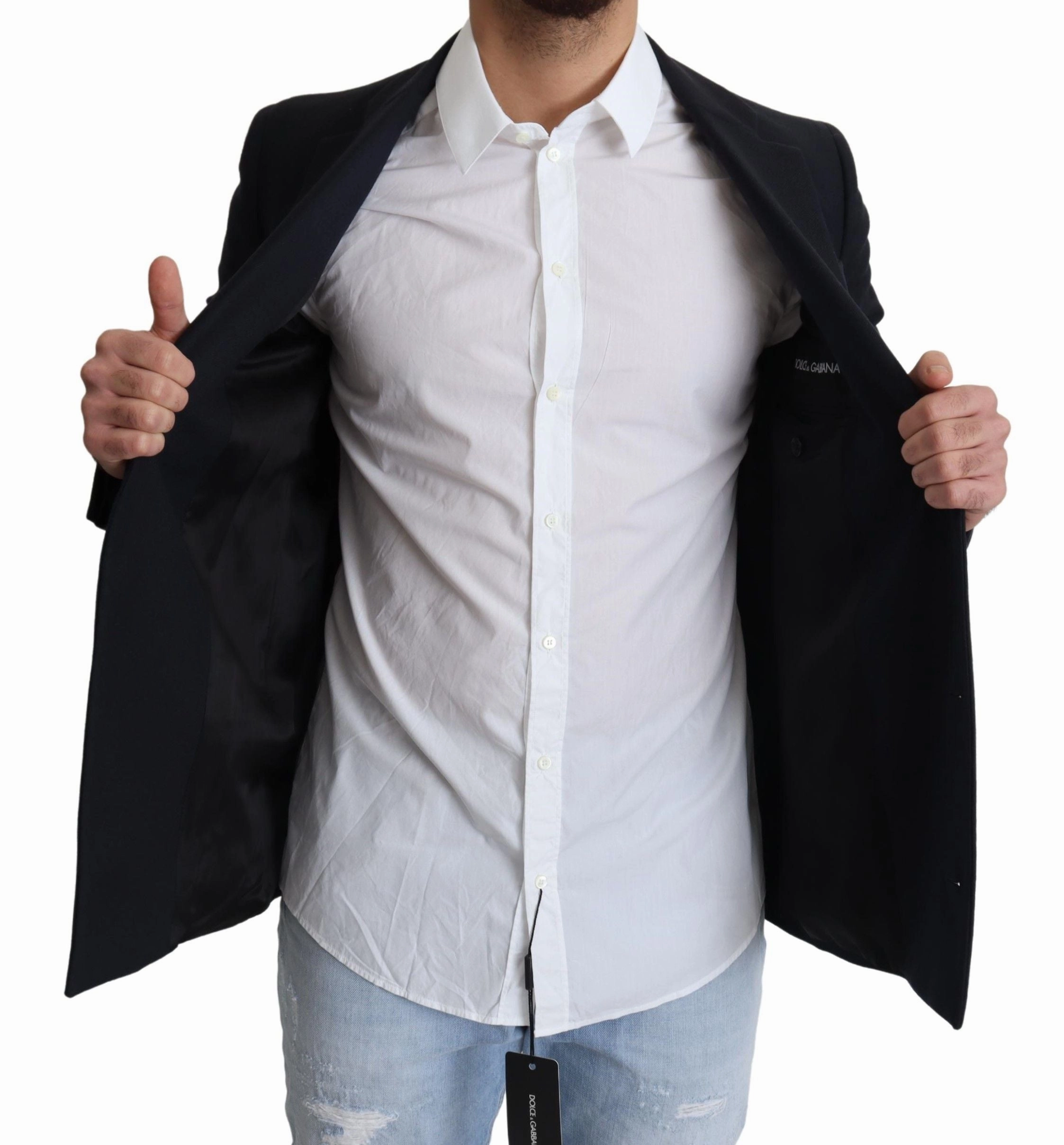 Dolce & Gabbana Elegant  Virgin Wool Men's Men's Coat