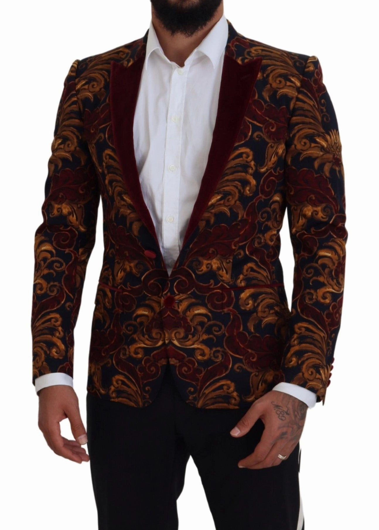 Dolce & Gabbana Elegant Wool Blend Men's Blazer