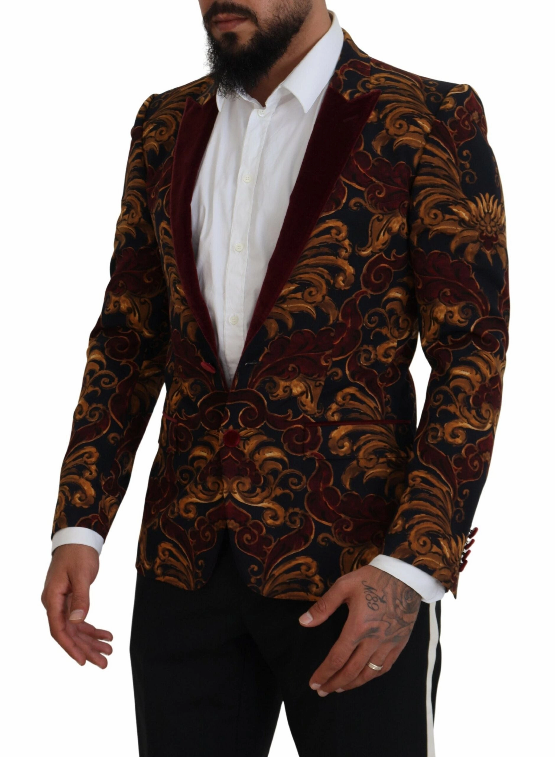 Dolce & Gabbana Elegant Wool Blend Men's Blazer