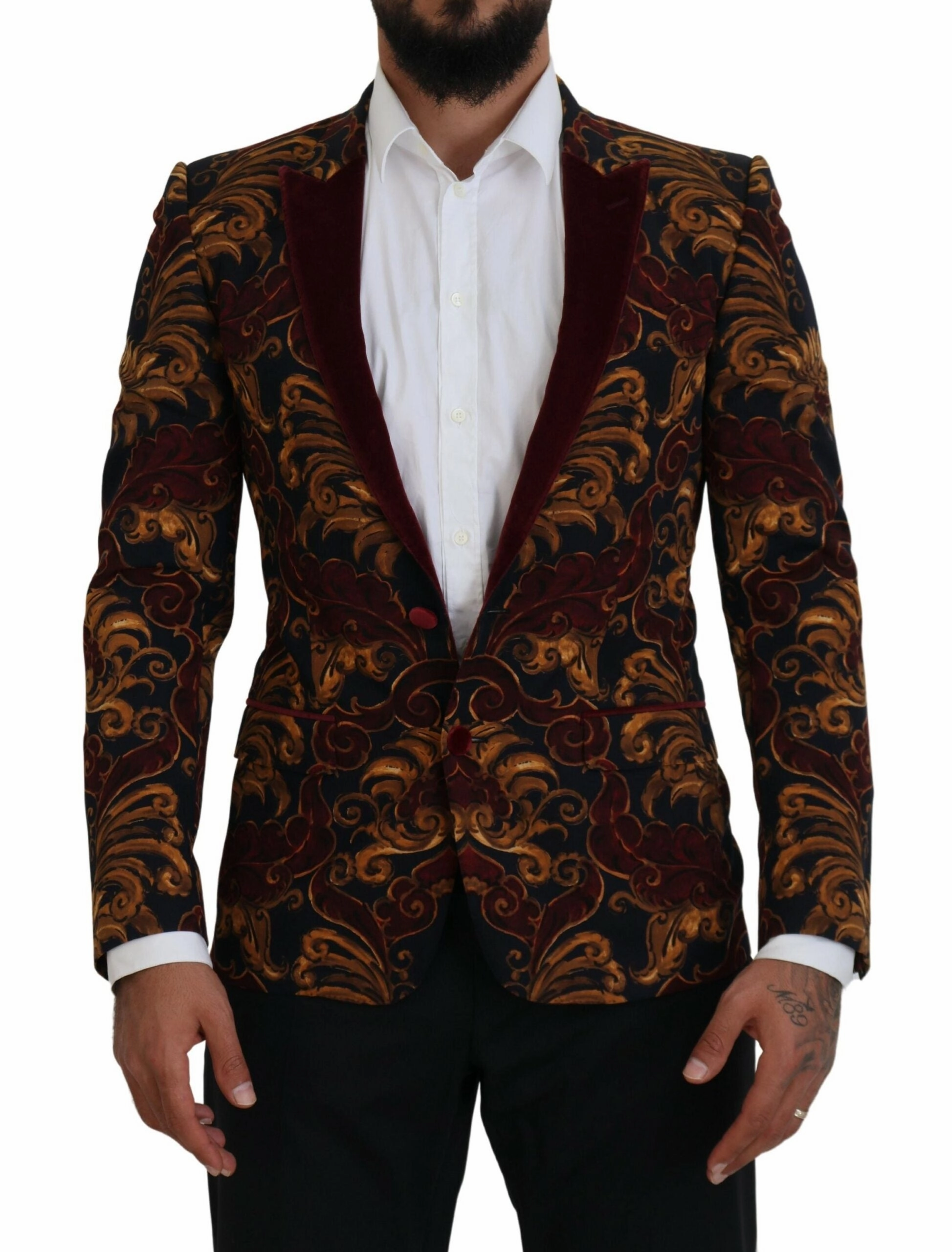 Dolce & Gabbana Elegant Wool Blend Men's Blazer