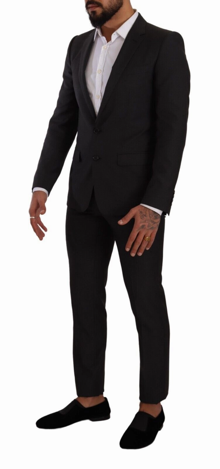Dolce & Gabbana Elegant Wool Martini Men's Suit