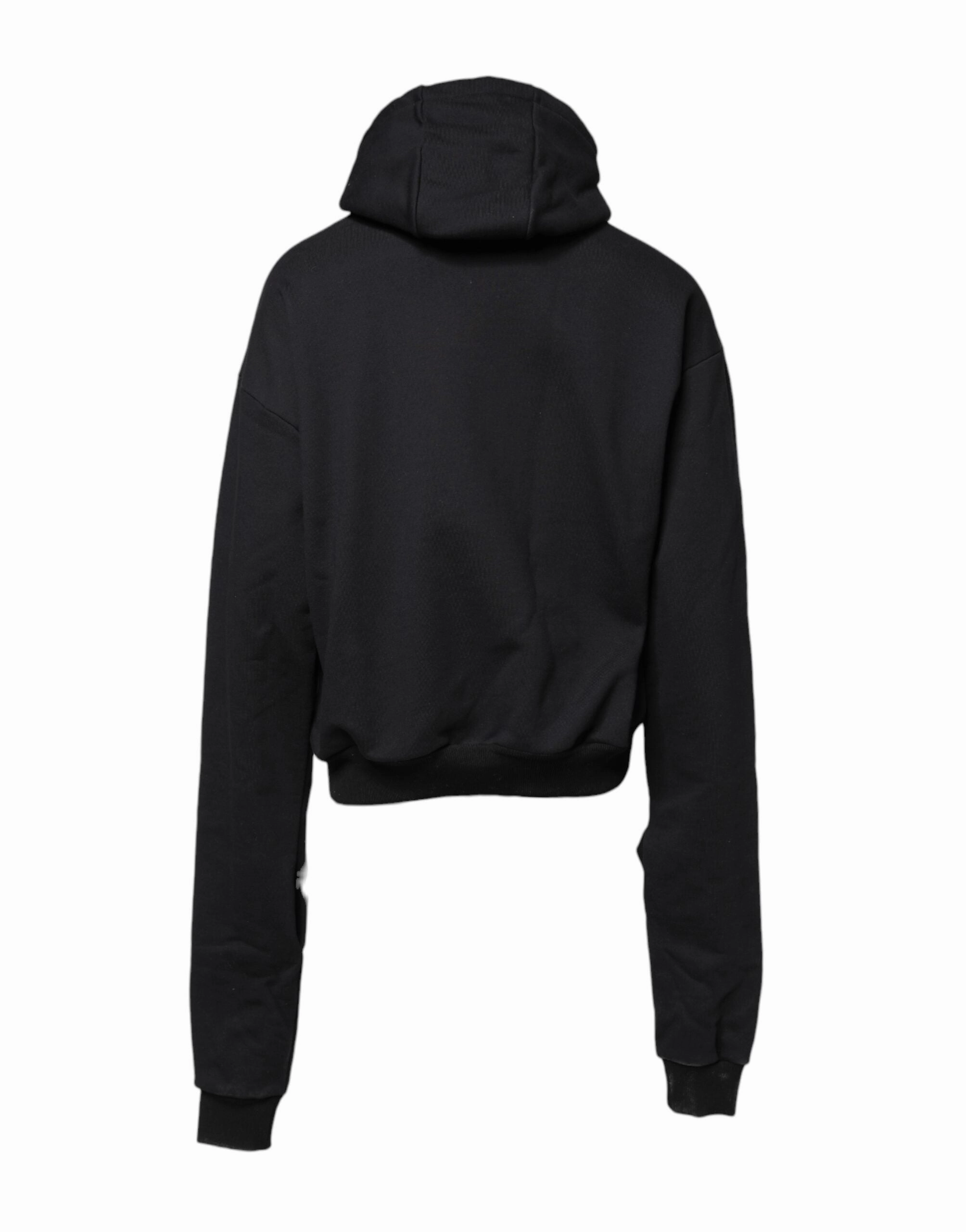 Dolce & Gabbana Embroidery Hooded Sweatshirt Men's Sweater