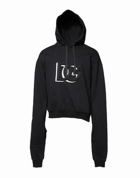 Dolce & Gabbana Embroidery Hooded Sweatshirt Men's Sweater knit sweaters cheap