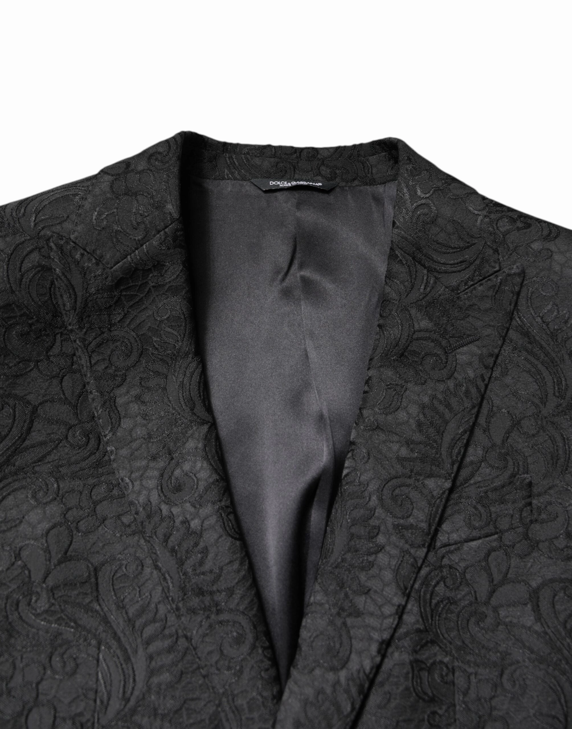 Dolce & Gabbana Floral Jacquard Coat Jacket Men's Blazer